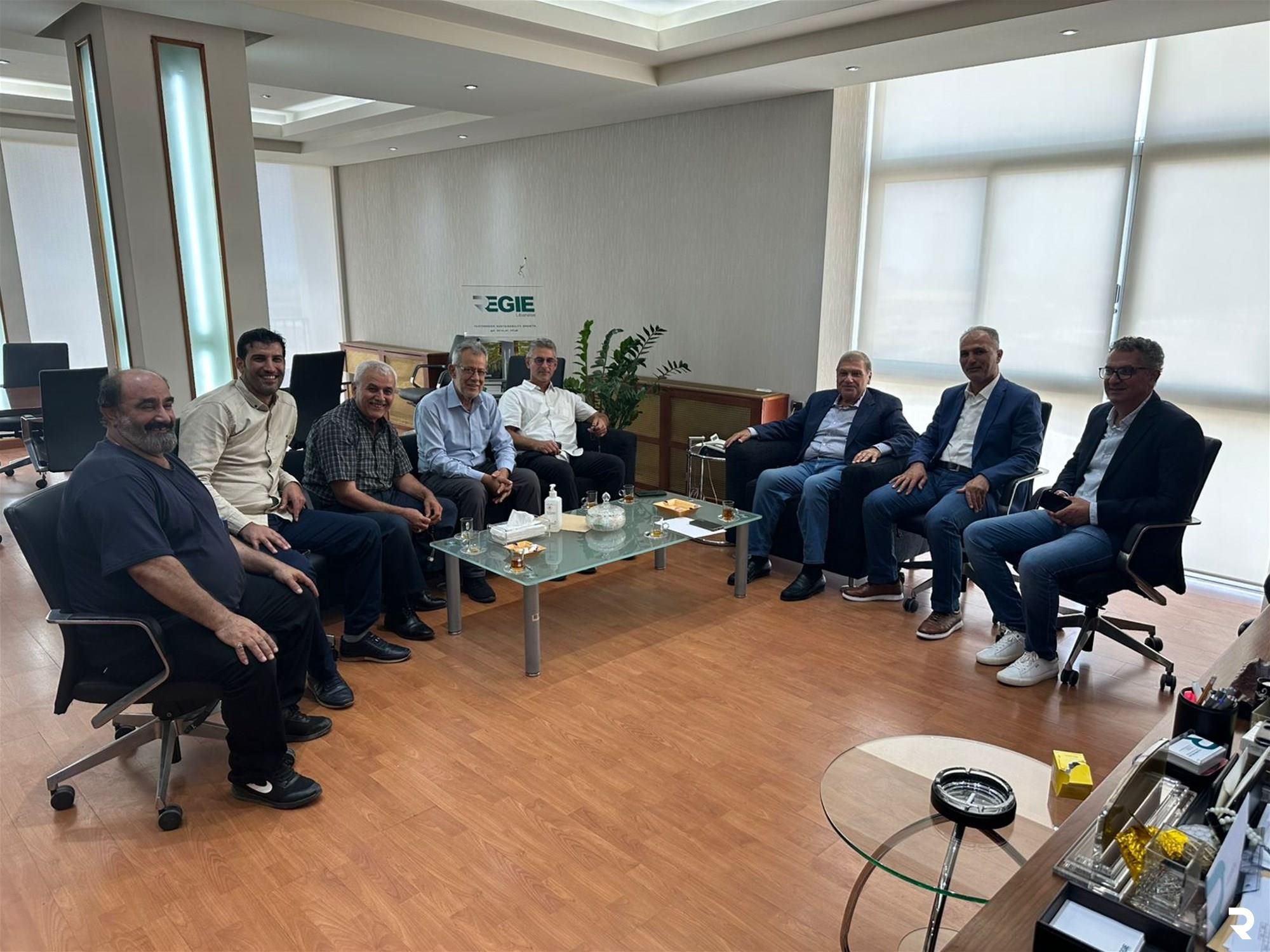 Seklawi meets with delegation from Homeiri Municipality 