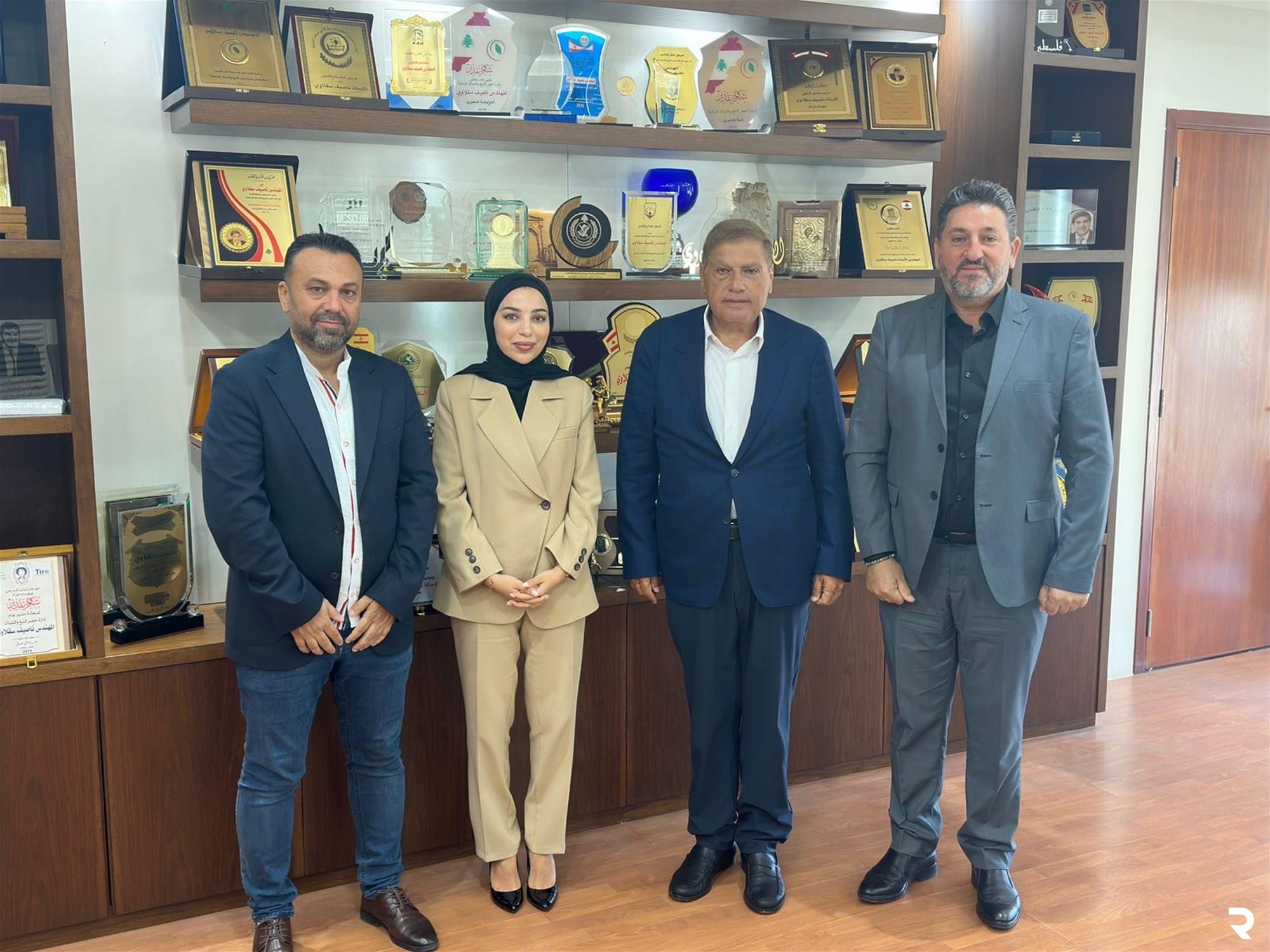 Seklawi meets with delegation from Jibal al-Butum Municipality
