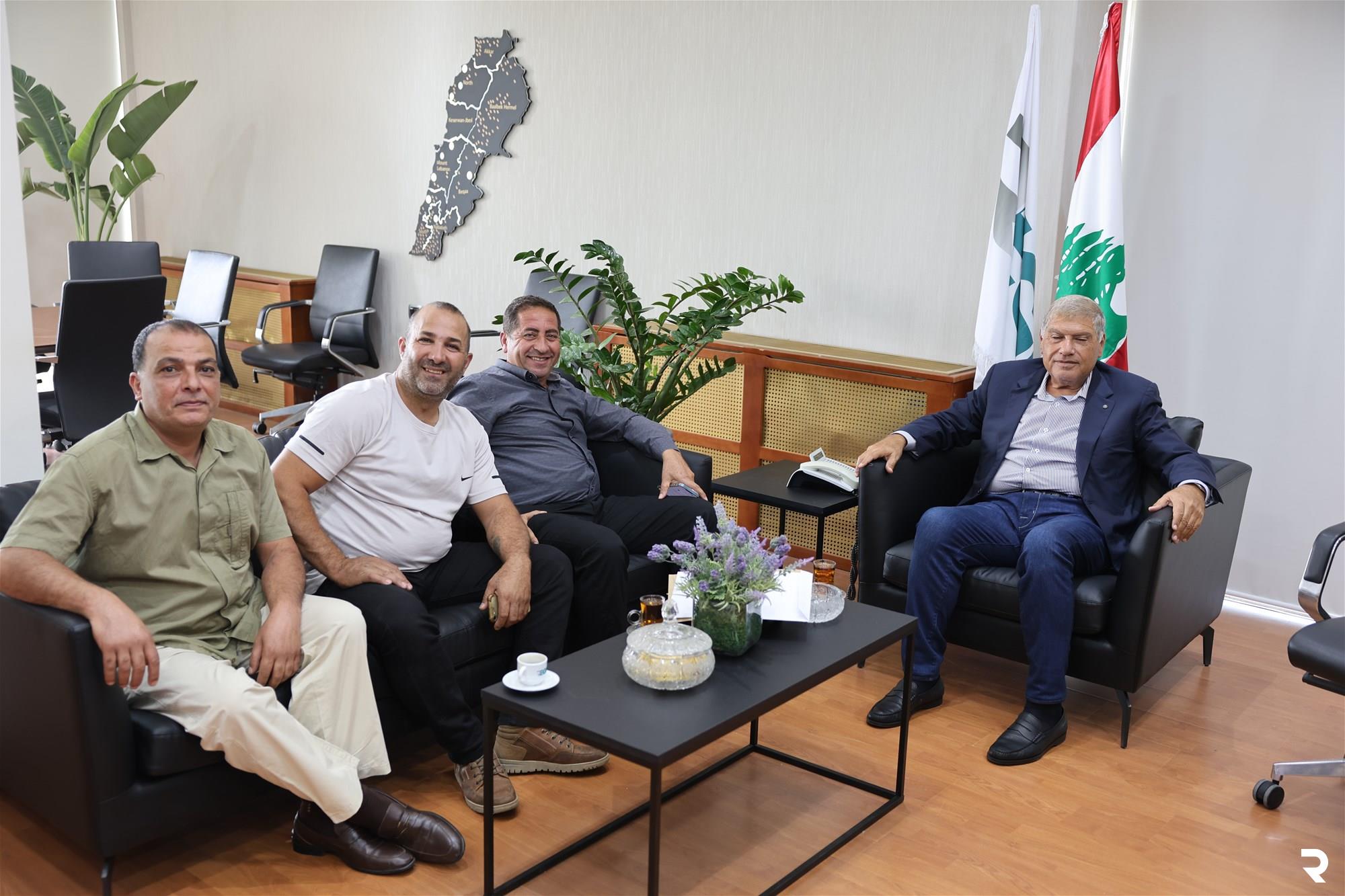 Seklaoui meets with Yaroun and Jmaijmeh mayors 