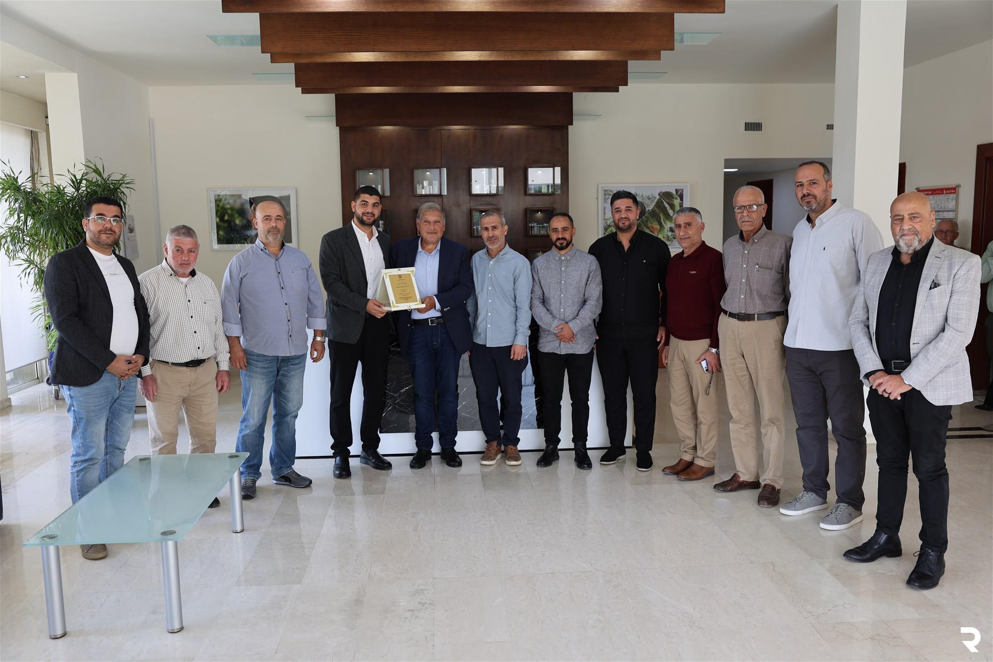 سقلاوي استقبل وفداً من بلدية برج الشمالي