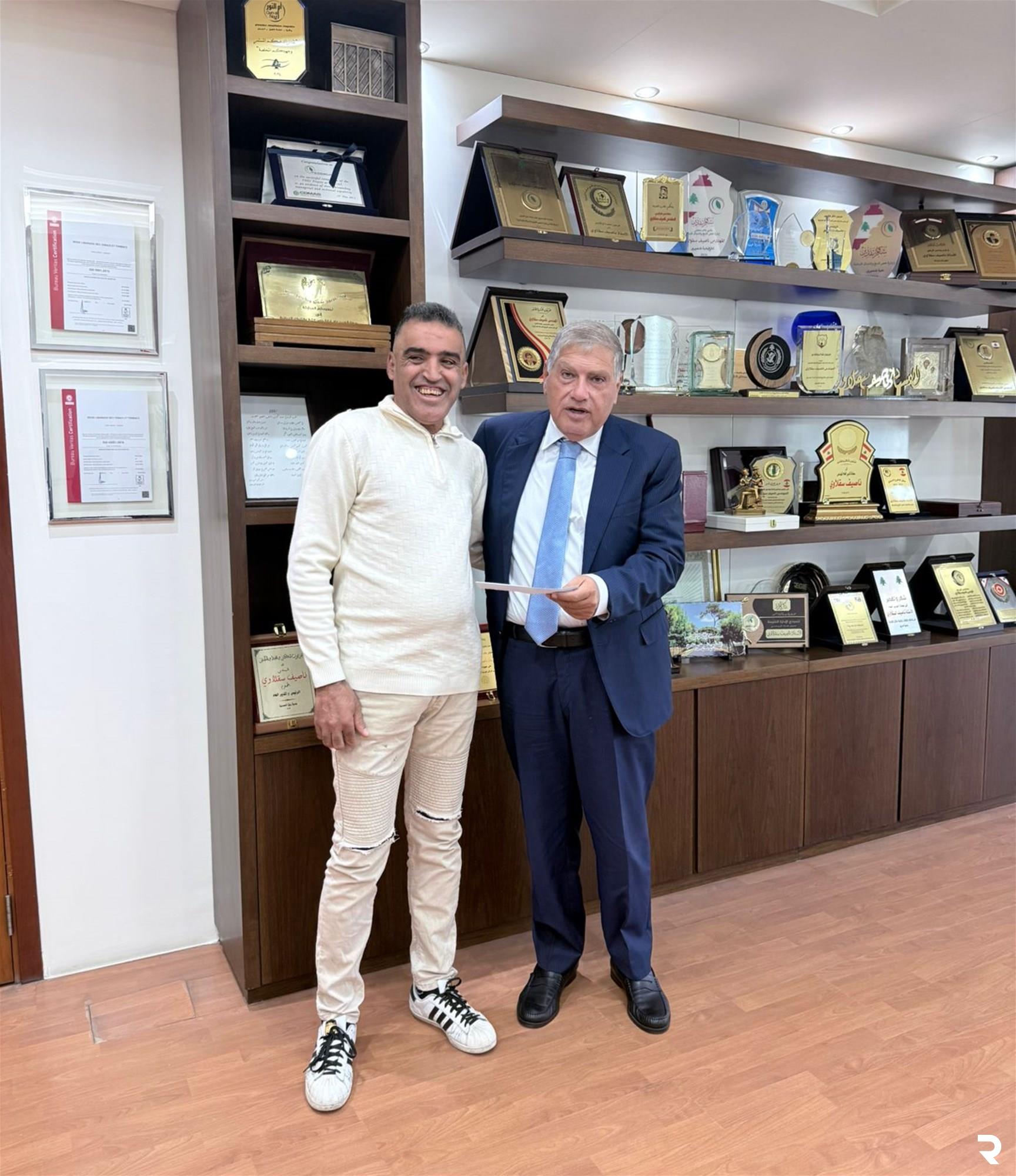 Seklaoui honors security guard for stopping drug handoff to teen outside Regie premises