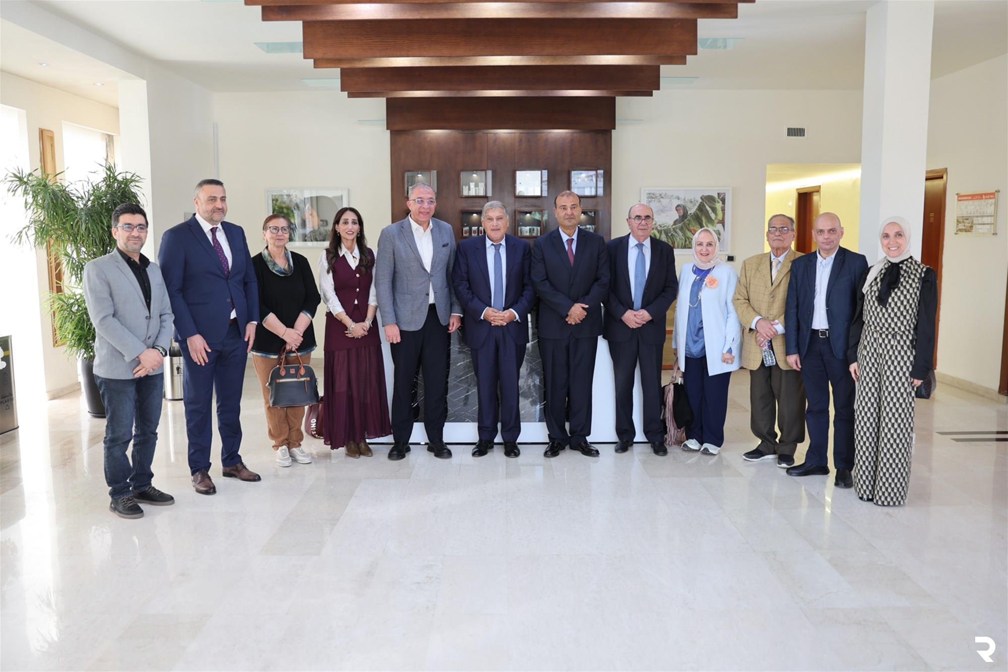 وفدٌ من الجمعية العربية للبحوث الاقتصادية يزور "الريجي" ويطّلع على تجربتها