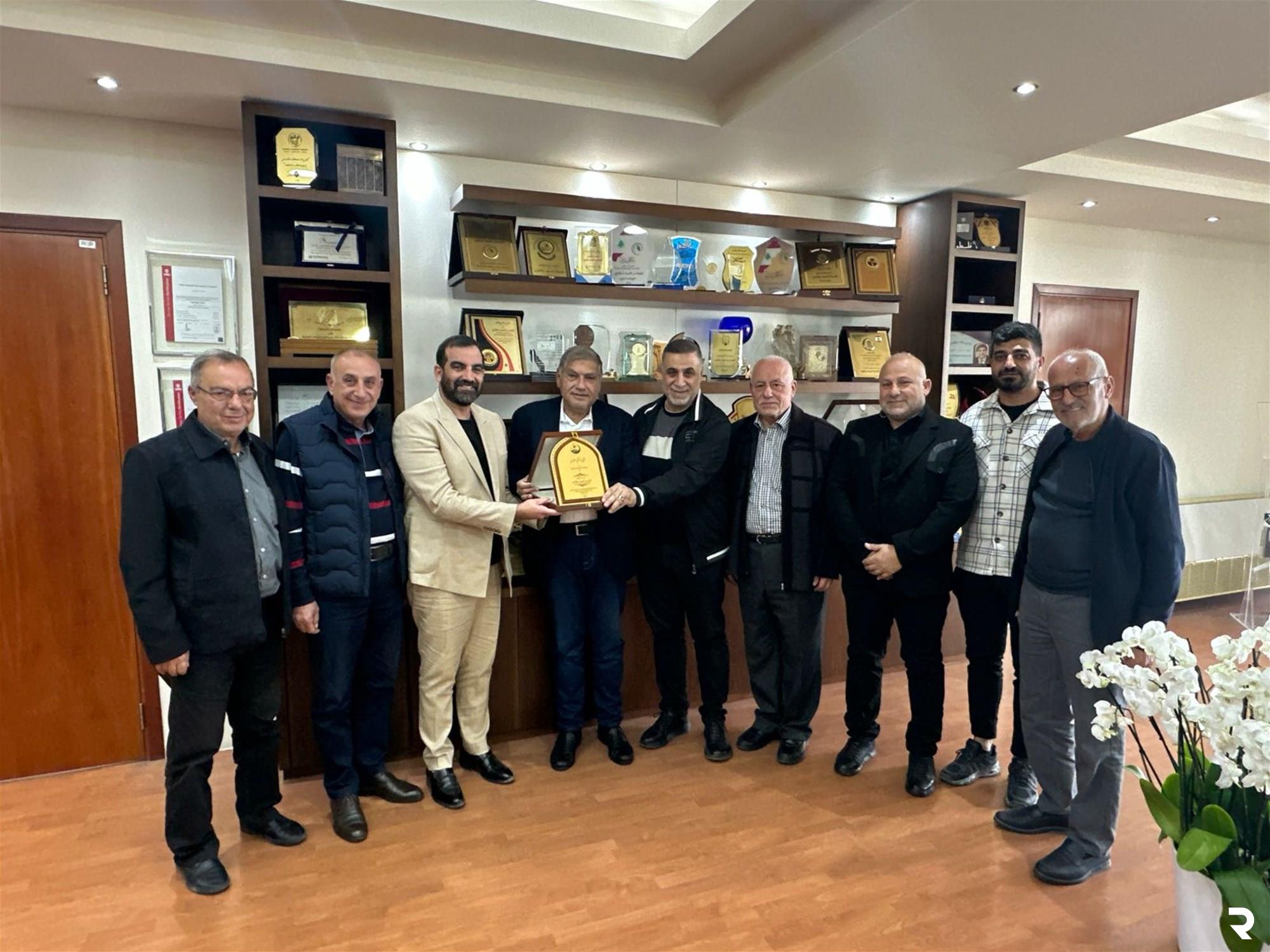 Seklaoui meets with delegation from Deir Qanoun Ras al-Ain municipality 