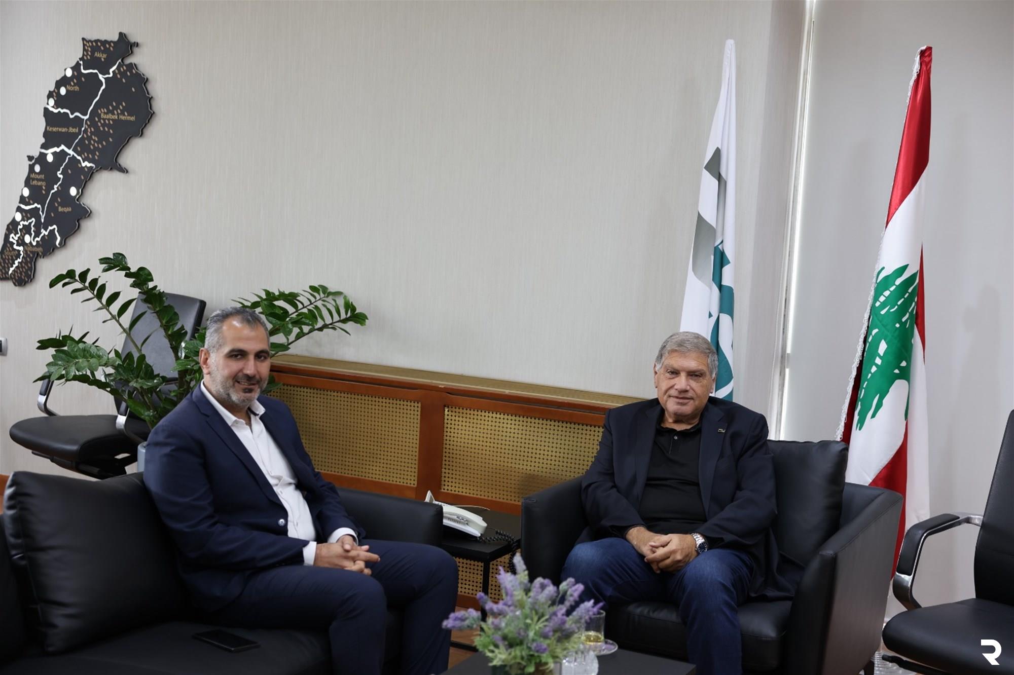 سقلاوي استقبل رئيس بلدية القليعات العكارية 