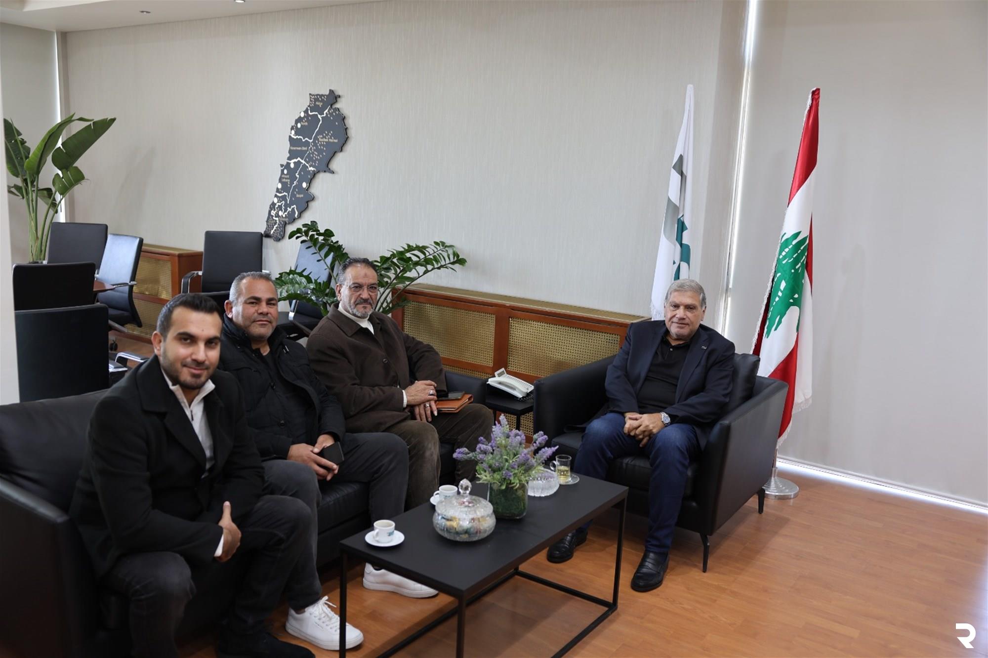 سقلاوي استقبل وفداً من بلدية الناقورة