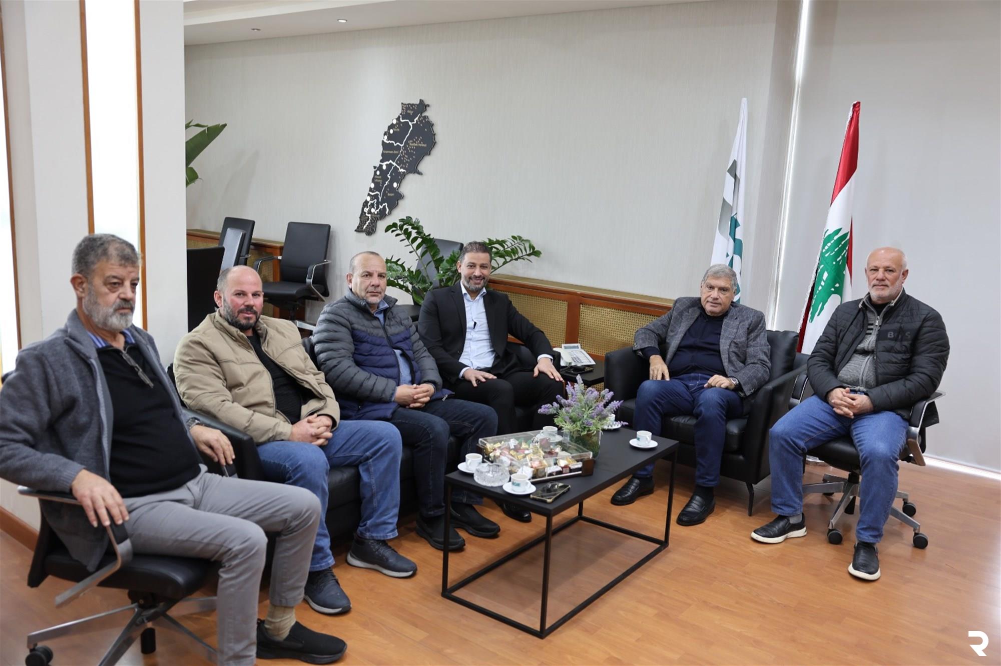 سقلاوي يستقبل رئيس بلدية قبريخا