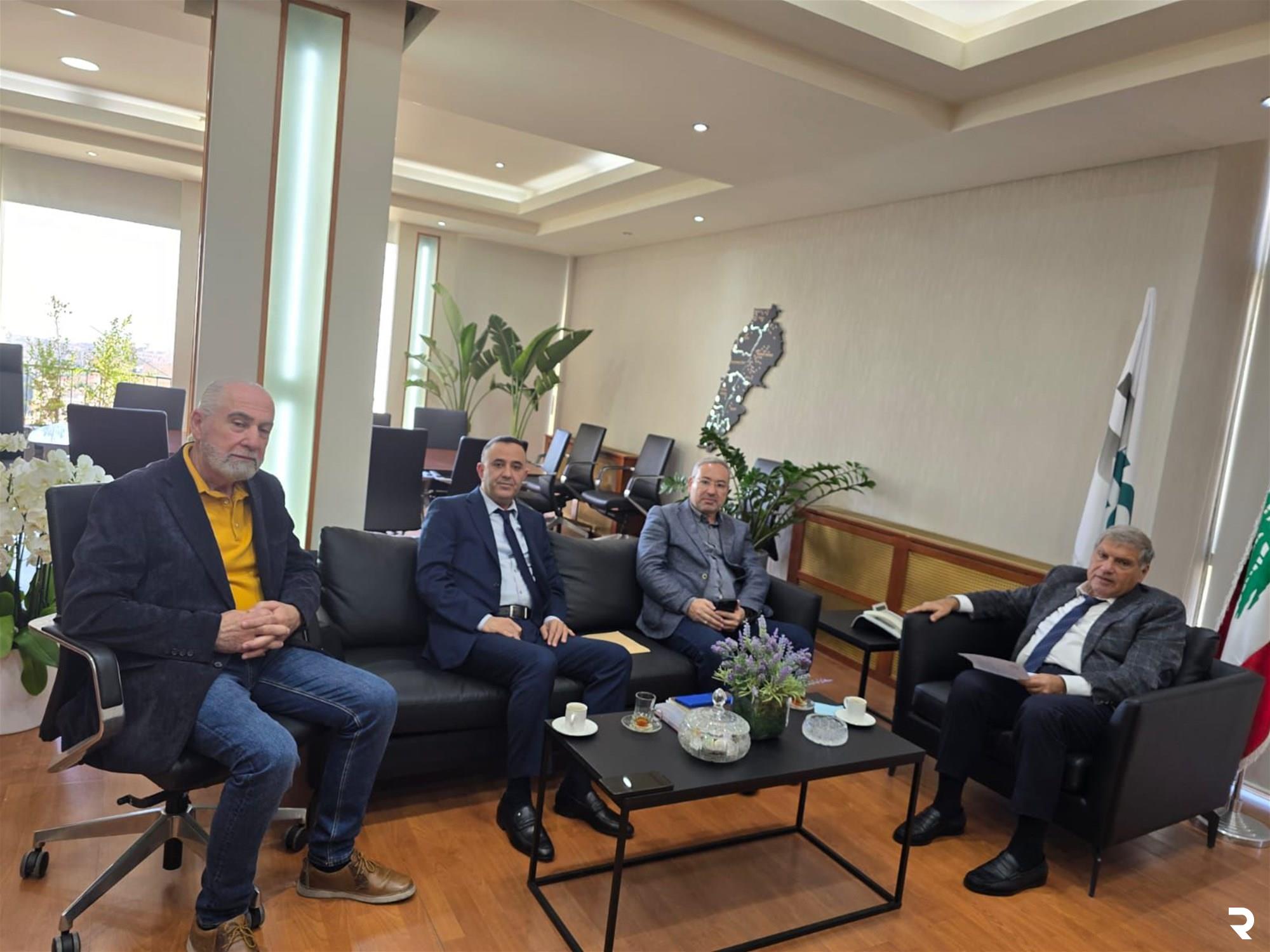 سقلاوي استقبل وفدين من بلديتي بنت جبيل وتلمعيان