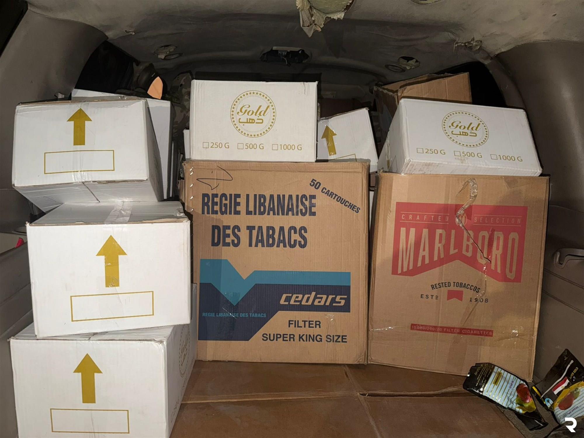 "الريجي" دهمت مستودعات لتخزين المصنوعات التبغية المهرّبة والمزورة 