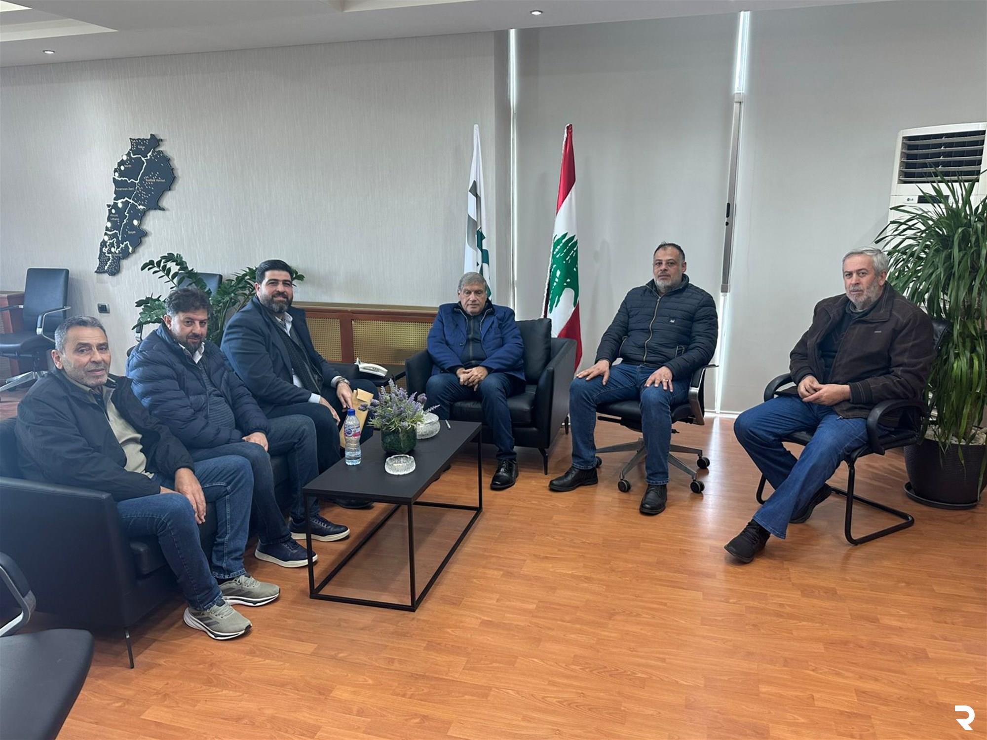 Seklaoui meets with delegation from Qalaway municipality 