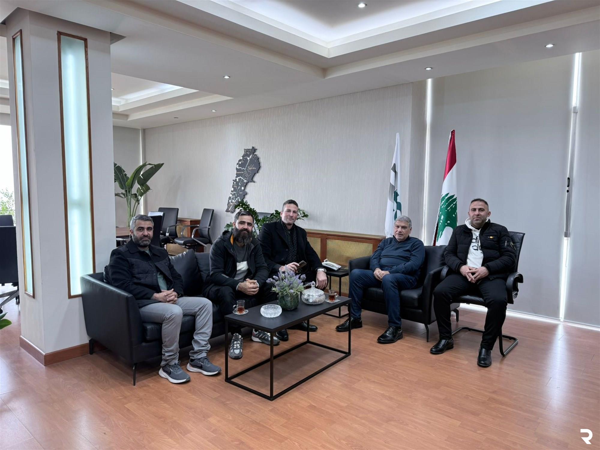 سقلاوي استقبل وفداً من بلدية دبعال 