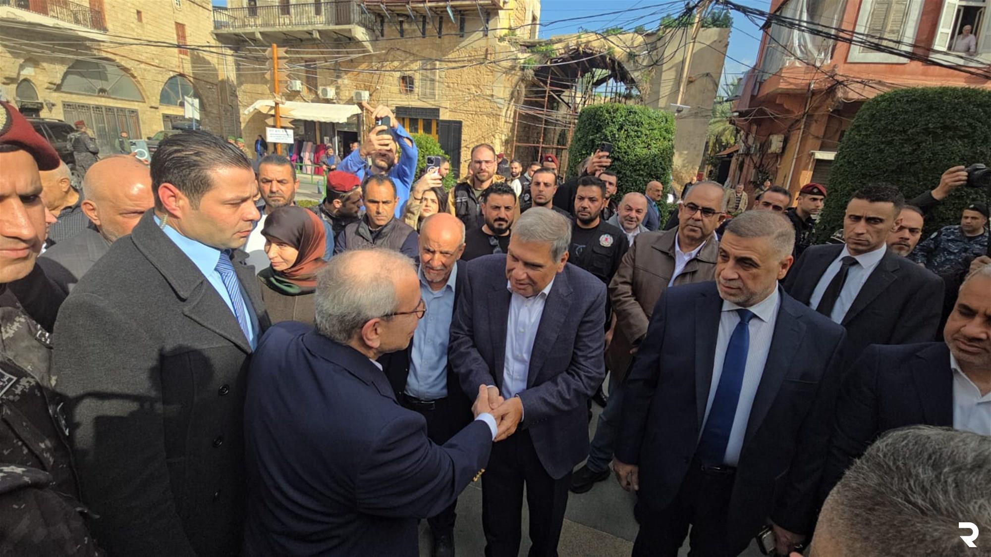  سقلاوي شارك في استقبال الرئيس نوّاف سلام في بلدية صور