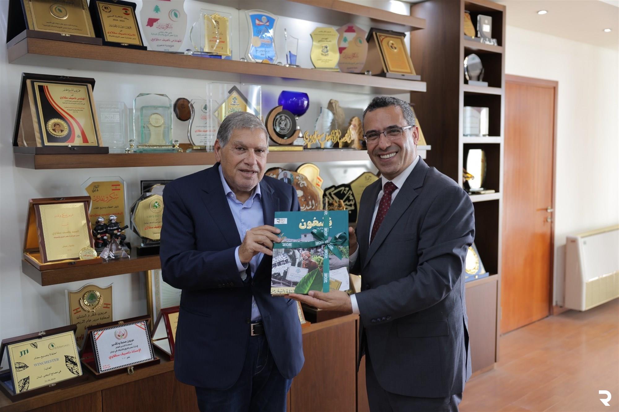 Agriculture minister visits Regie  