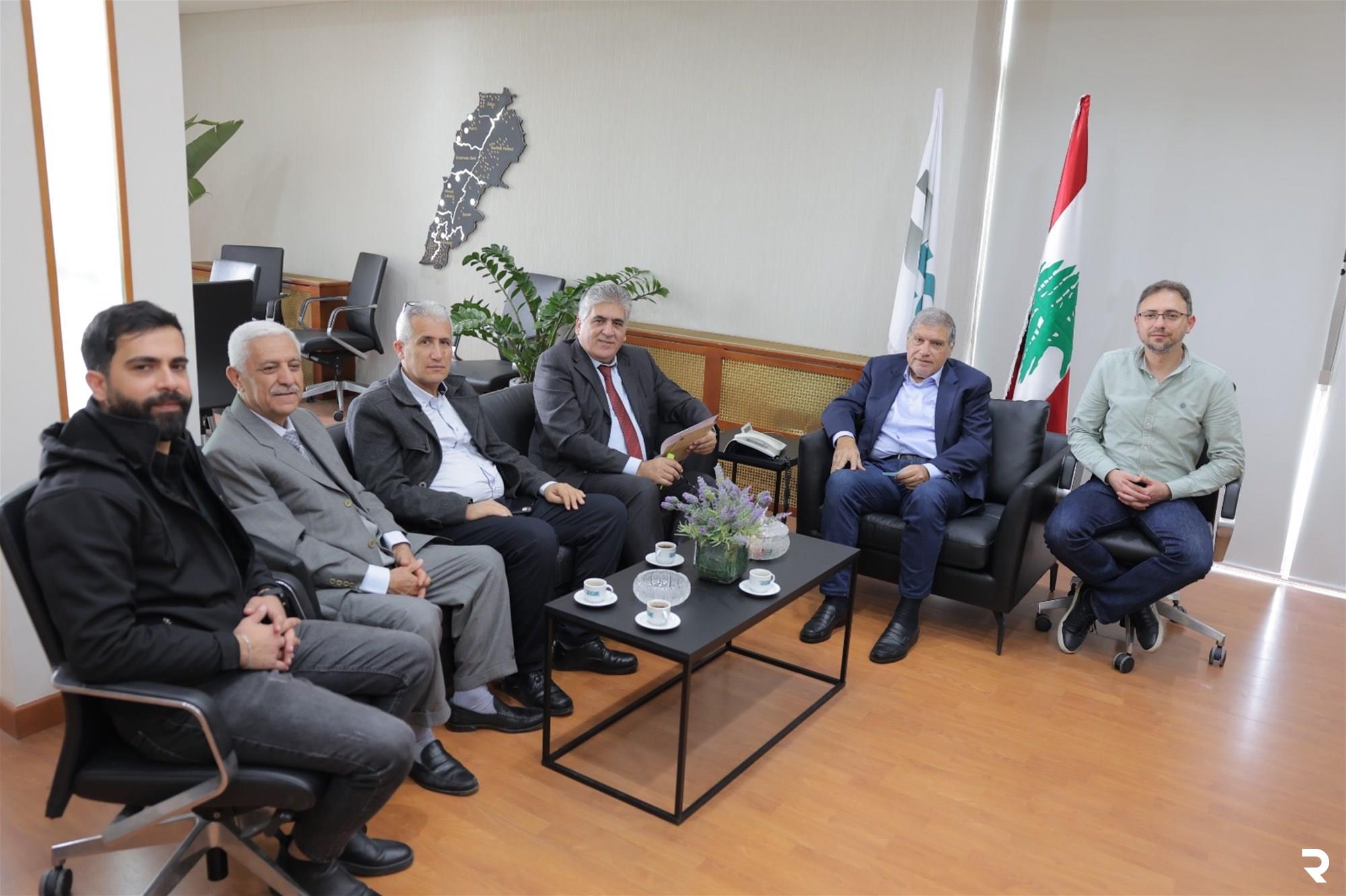  سقلاوي يستقبل وفدين من بلديتي بيت ليف ودير سريان