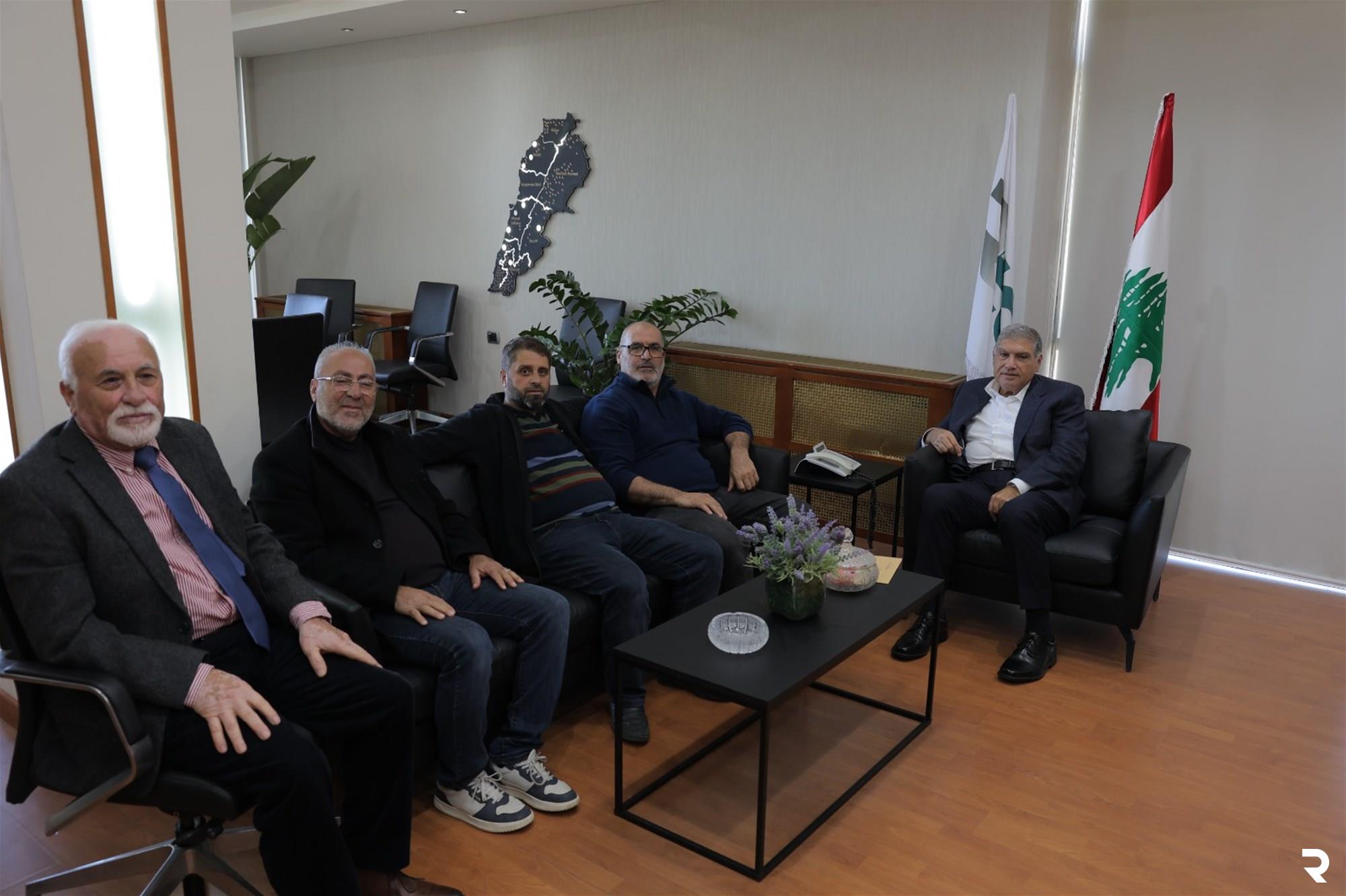 Seklaoui meets with Izal mayor 