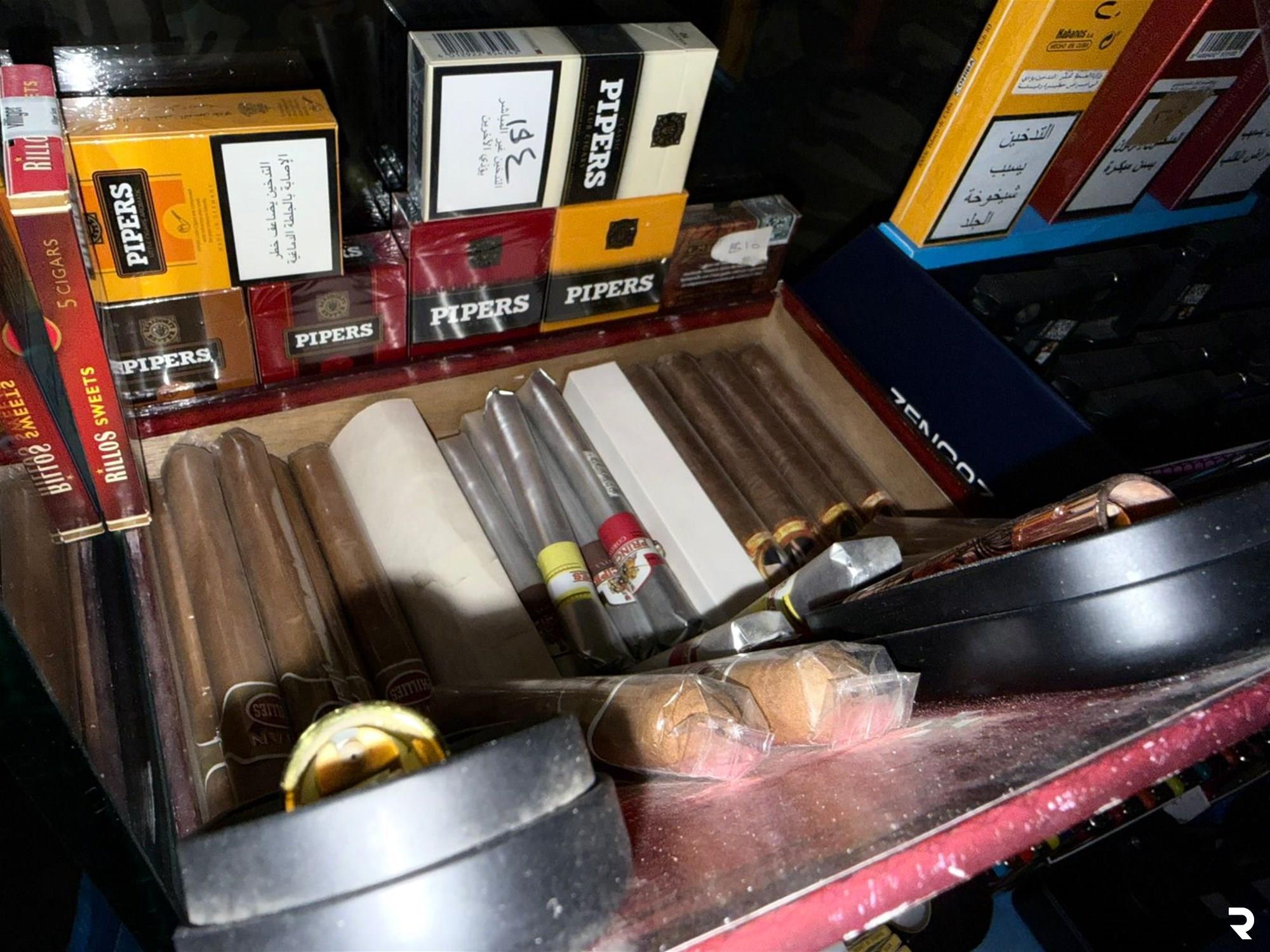 "الريجي" تضبط ورشة تصنيع لتزوير المعسّل في بعلبك