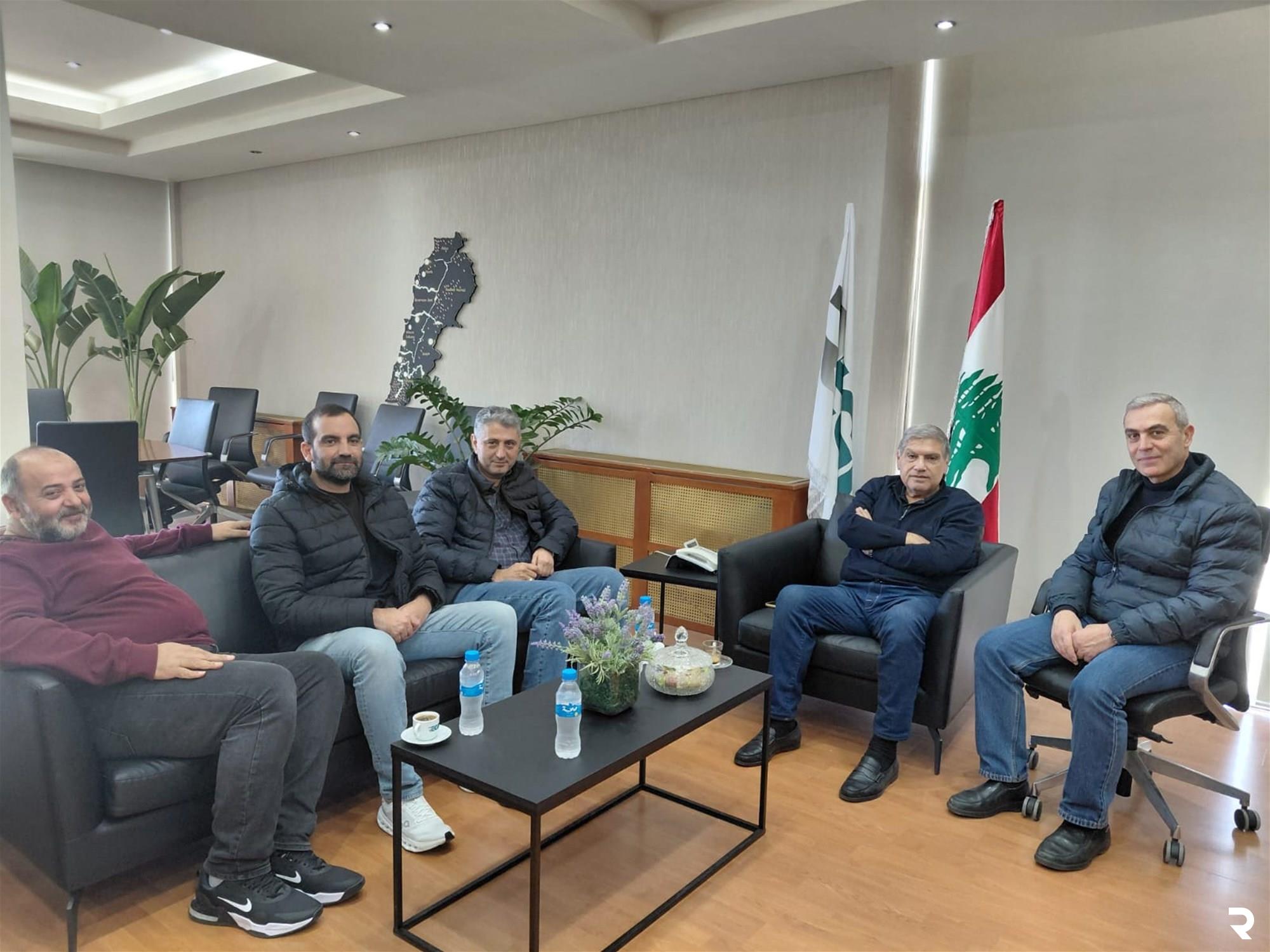  سقلاوي يستقبل رؤساء بلديات الكويخات، حلبا والخريبة