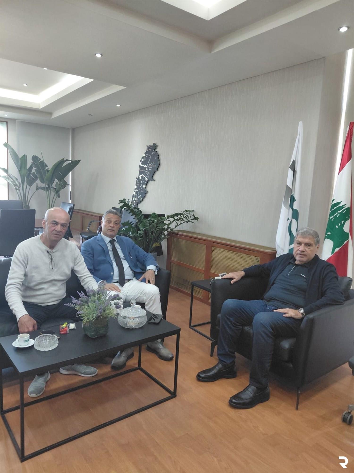  رئيس جمعية "أعمالنا" زار سقلاوي لشكره  على مواساته بوفاة شقيقته جميلة ابوظهر