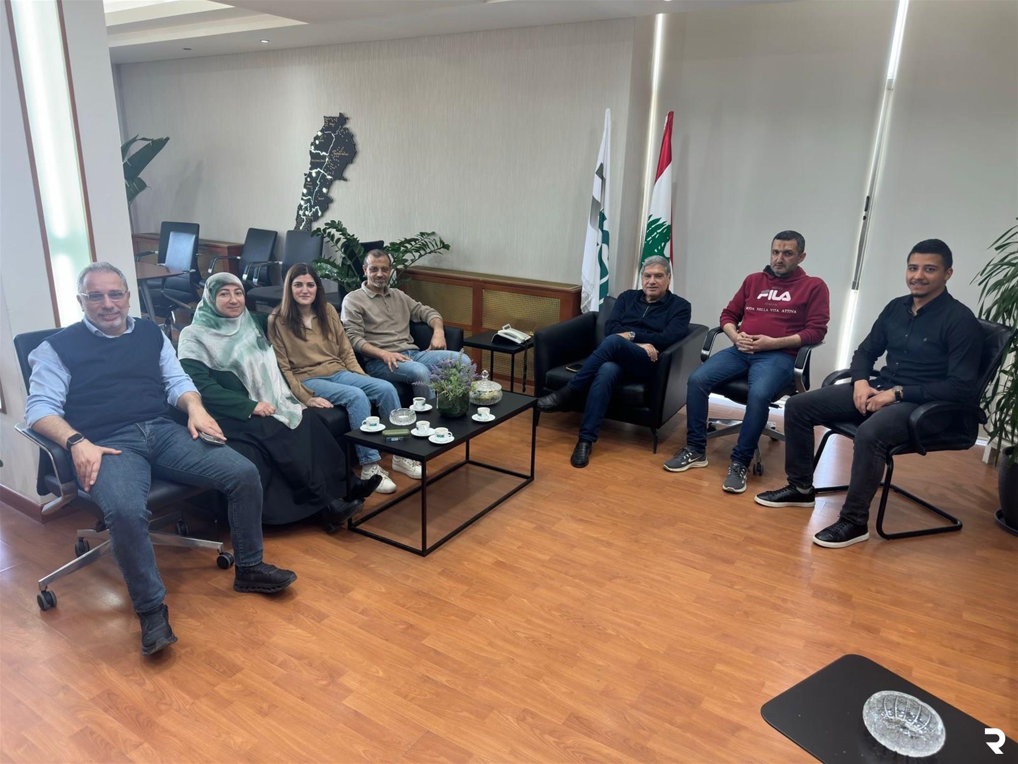 رئيس ومدير عام إدارة حصر التبغ والتنباك اللبنانية يستقبل مصلحة القضايا والمراقبة ويشيد بجهودها