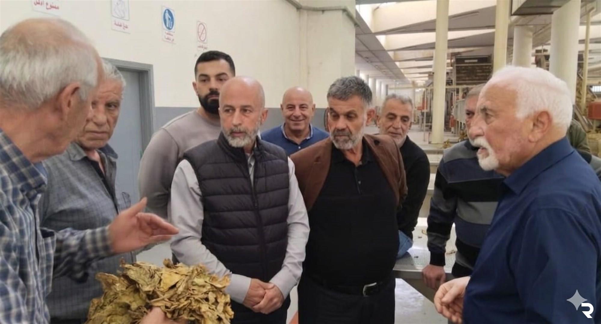 Regie begins sorting Bekaa farmers’ crops at Ghazieh branch