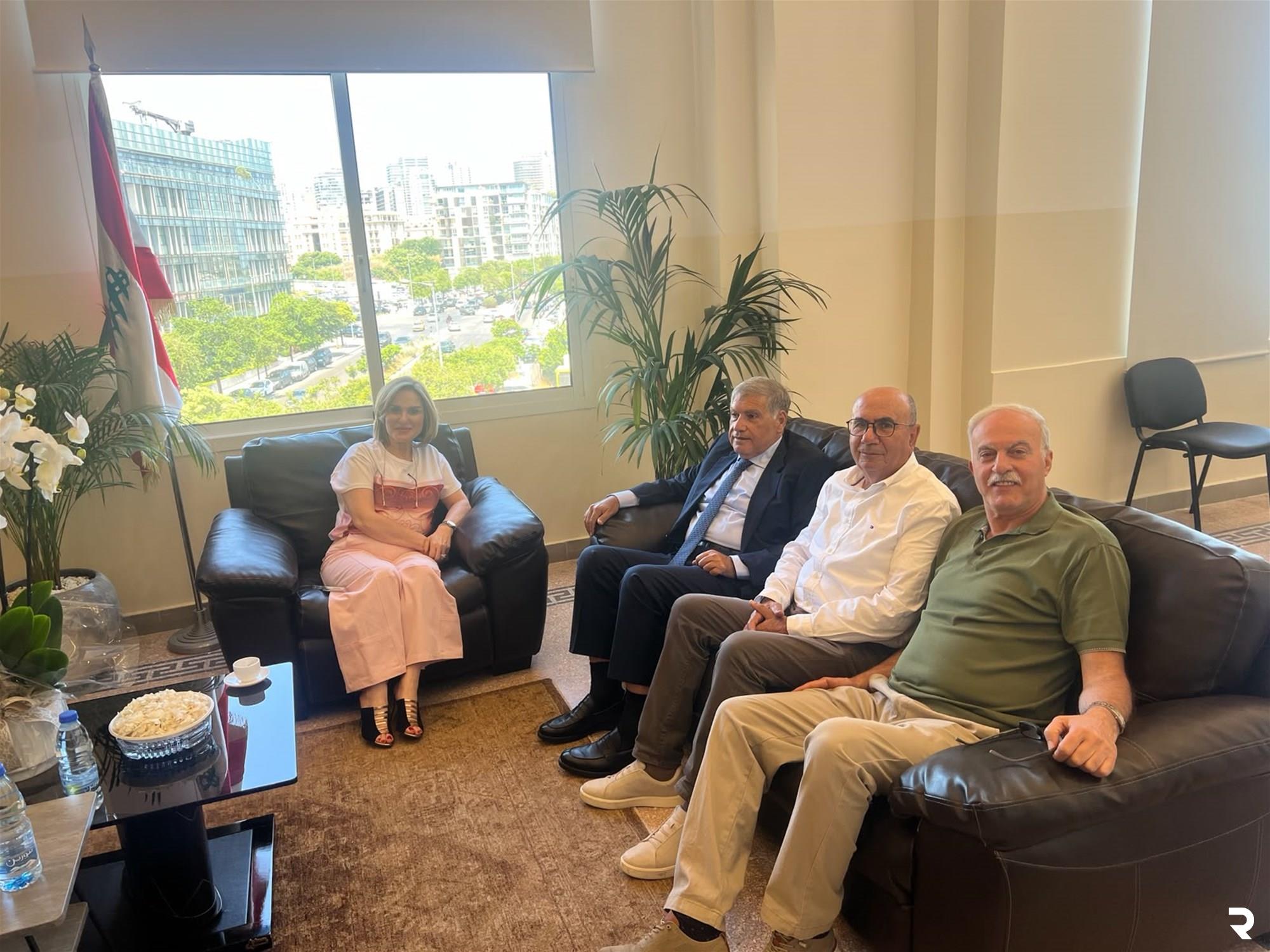 Seklaoui meets with Director General of Customs