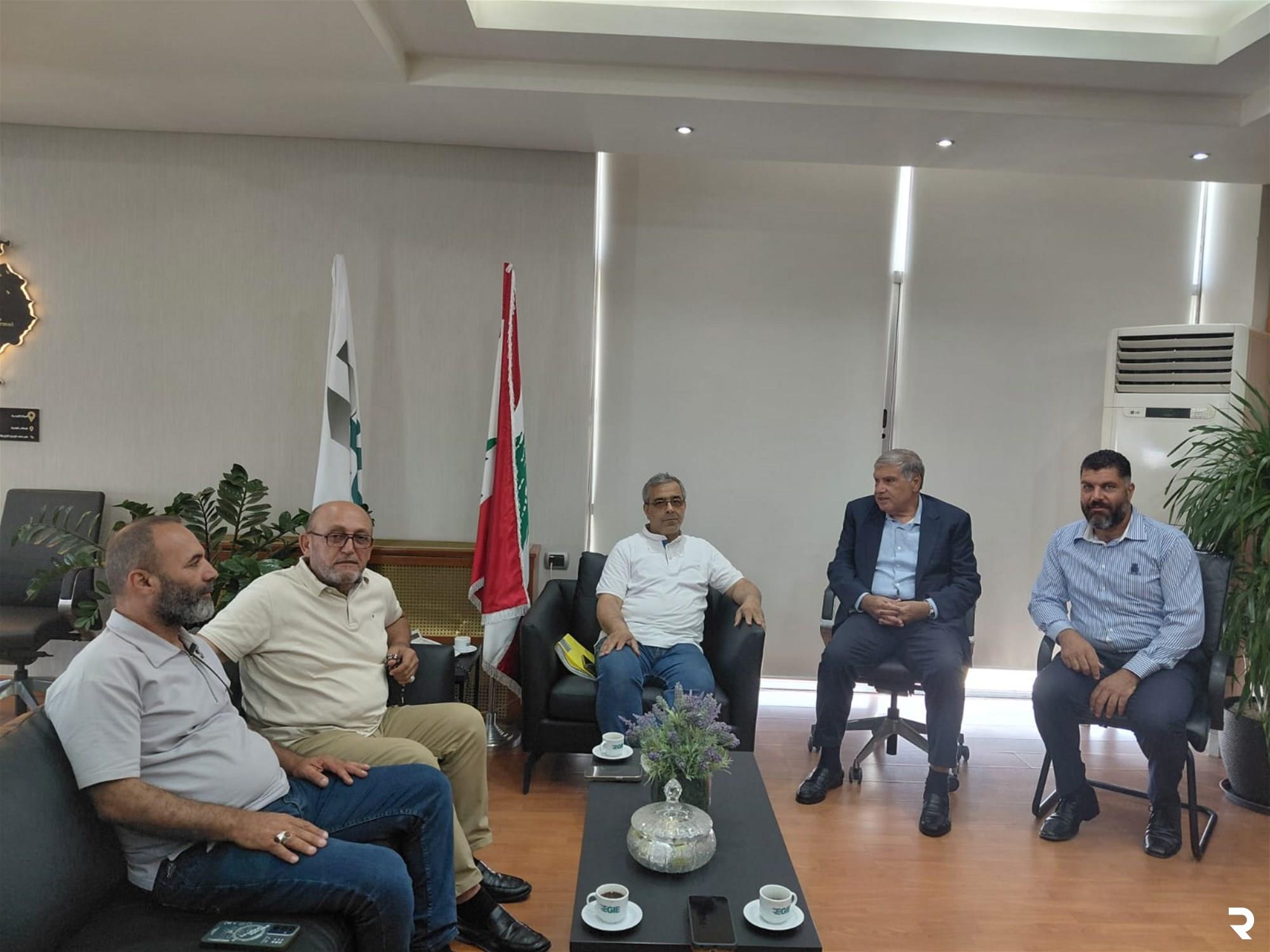 Seklaoui meets with delegation from Selaa municipality 