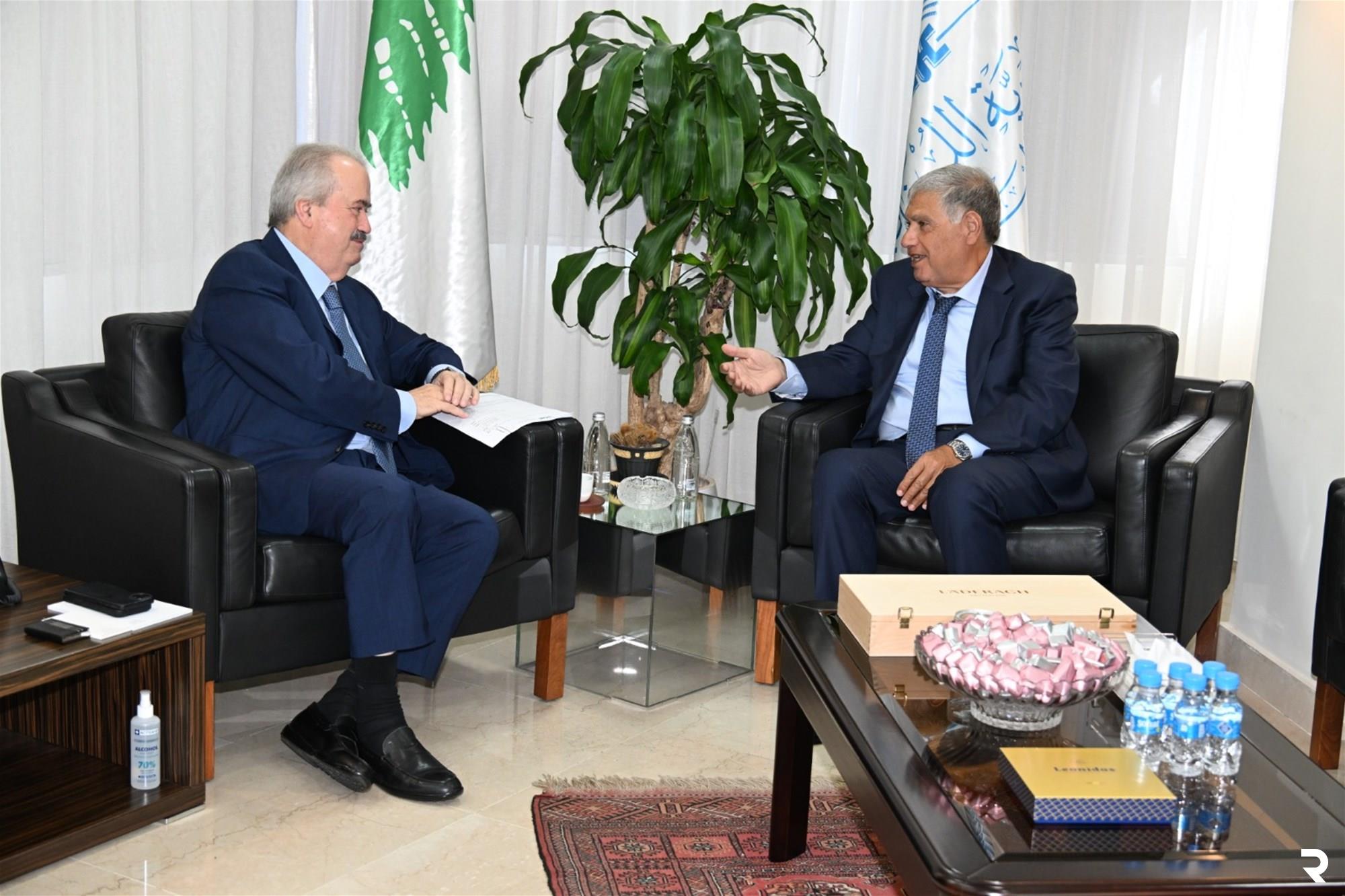 Jaber and Seklaoui discuss tobacco farmers’ situation, upcoming launch of new production line 