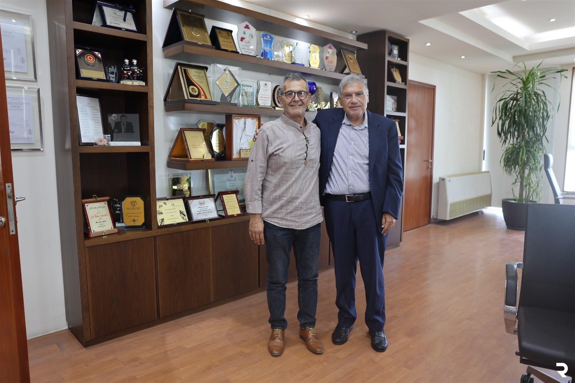 Seklaoui meets with Tayr Harfa mayor 