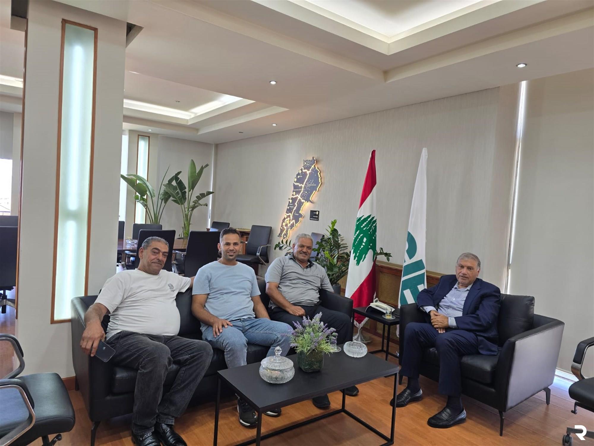 Seklaoui meets with Delegation from the Akkar Town of Qlayaat 