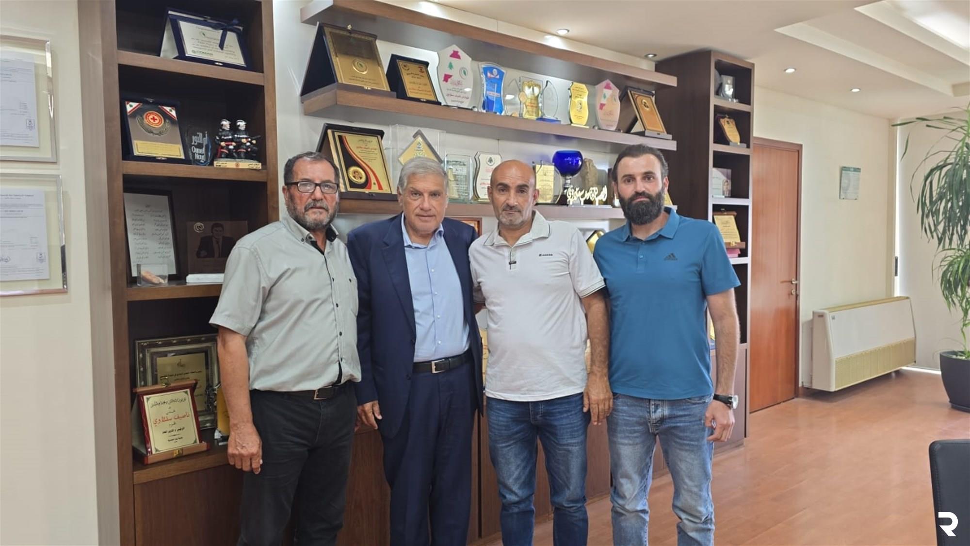   سقلاوي استقبل وفداً من بلدية رشكنانيه