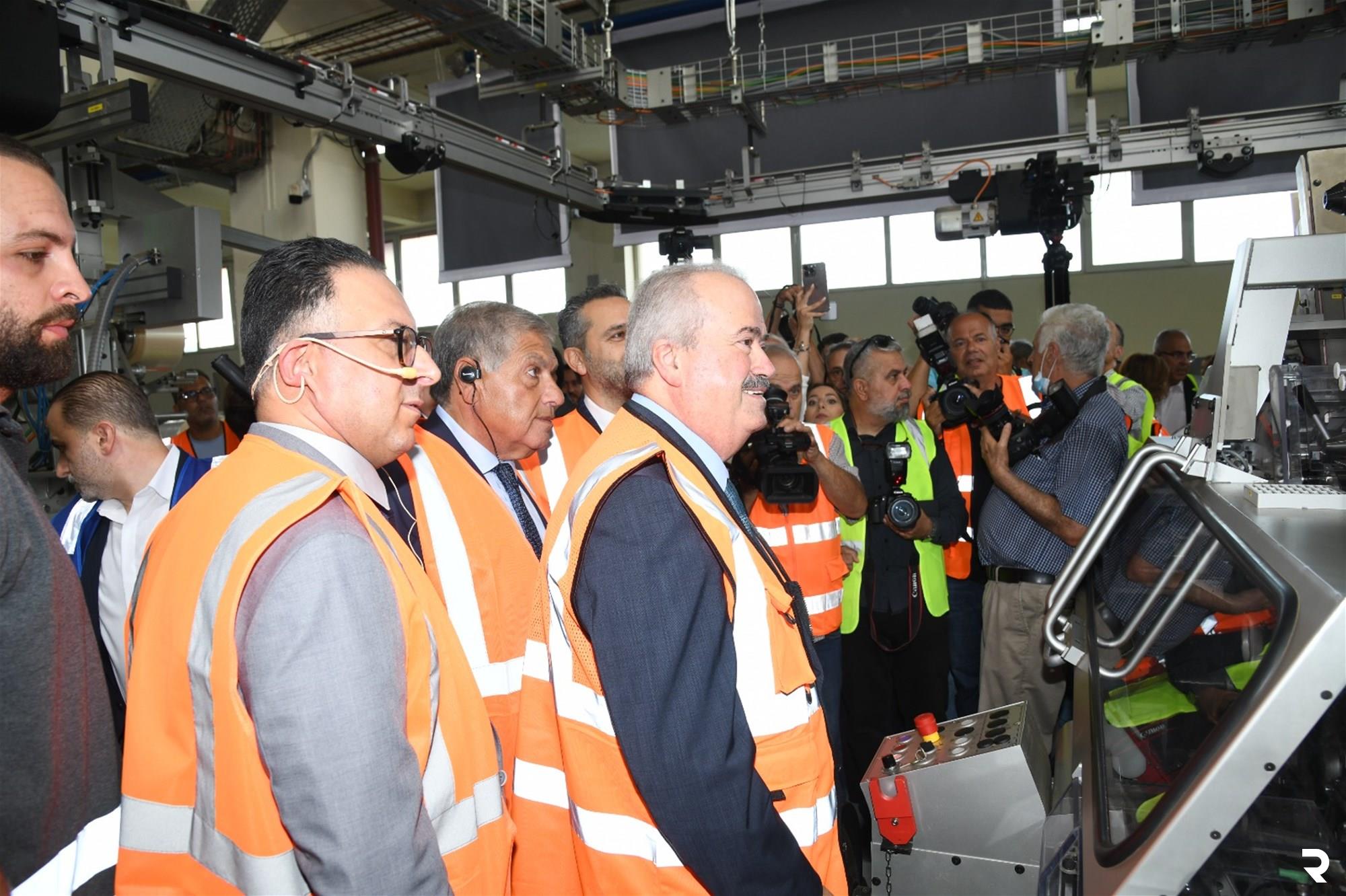 Jaber, Inaugurating a New Production Line for Philip Morris: “Regie Is One of the Most Successful State-Owned Institutions, and Its Revenues Make a Key Contribution to Supporting the Treasury”  Seklaoui: Installing the Production Line with Lebanese Expertise Was “a Challenge Under Extraordinary Circumstances”