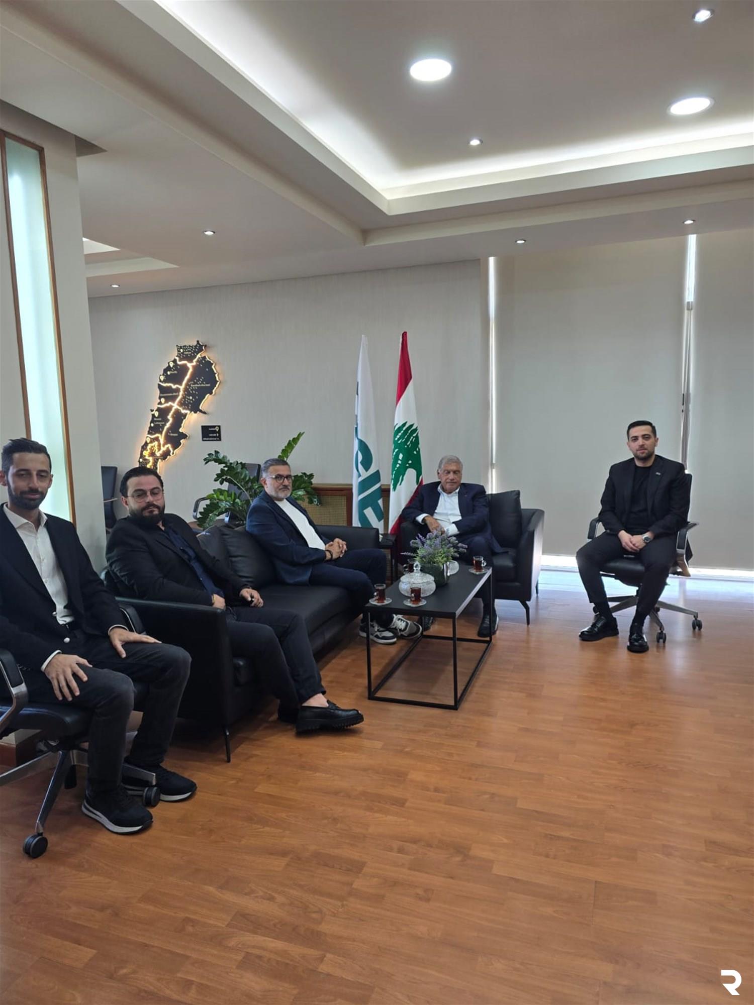 وفد شركة "أداليا " التركية لتصنيع تبغ الشيشة يبحث التوسع في الشرق الأوسط انطلاقًا من لبنان