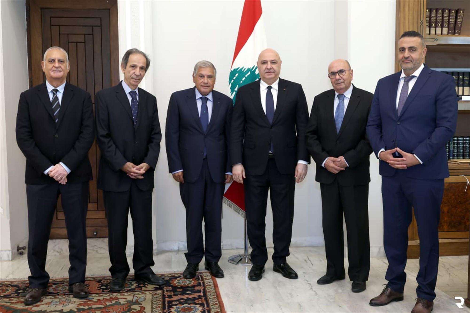 الرئيس عون نوّه بجهود إدارة "الريجي" وسقلاوي توقع عائداتها بـ500 مليون دولار في 2026