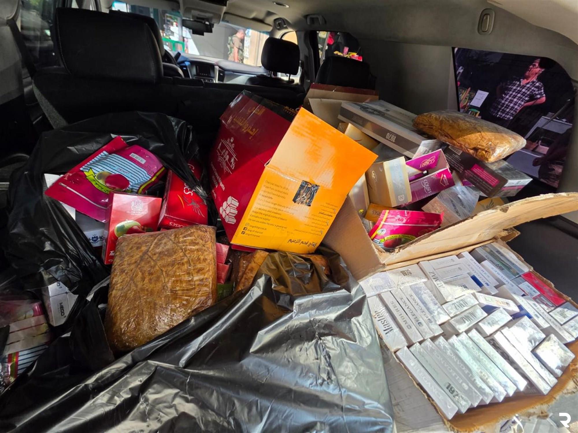 Regie Seizes Smuggled and Counterfeit Tobacco Products in Beirut’s Southern Suburbs, Bekaa, and Chouf