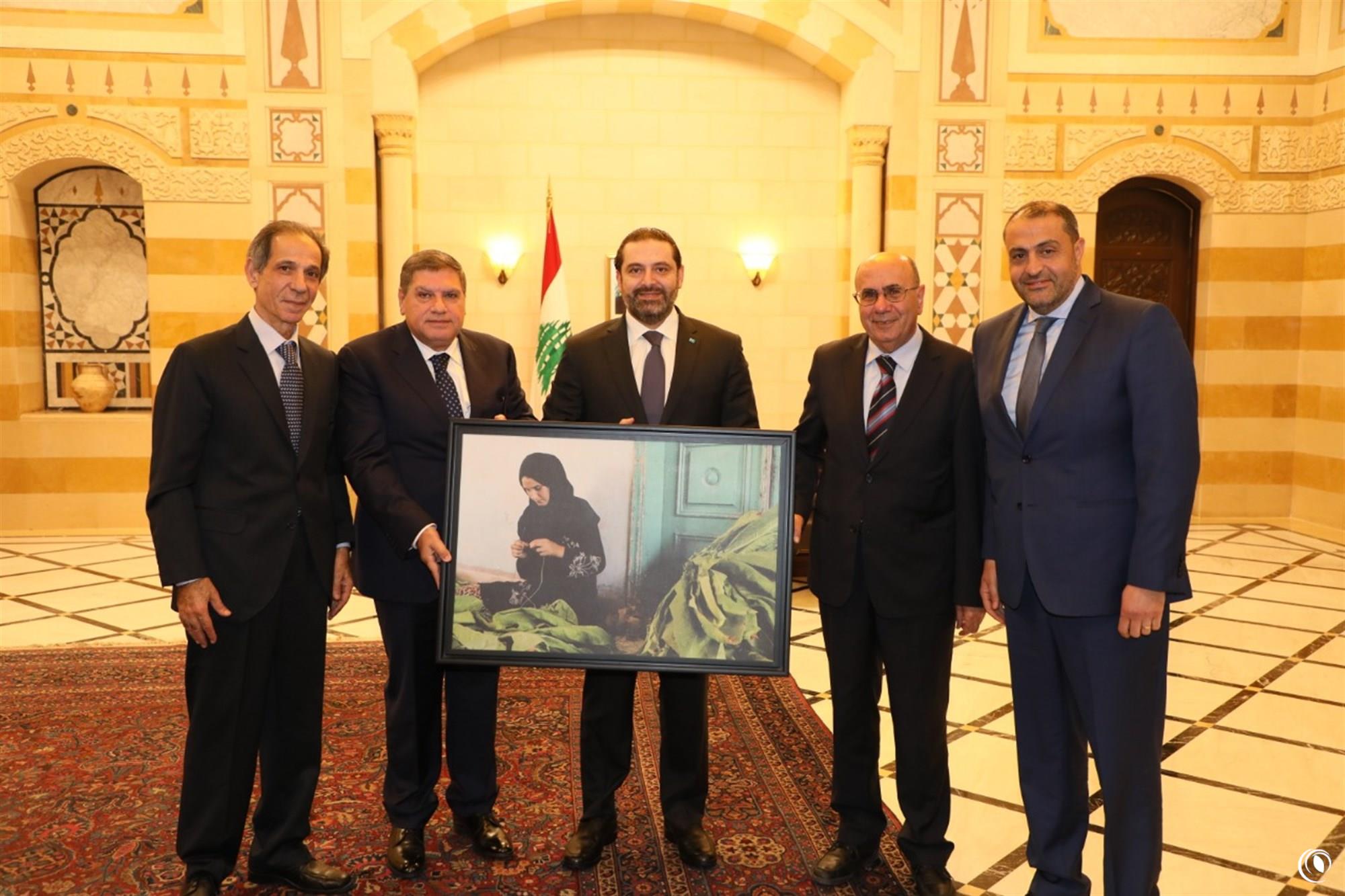 His Excellency, Mr. Hariri receives a Regie Delegation Underlining its Achievements