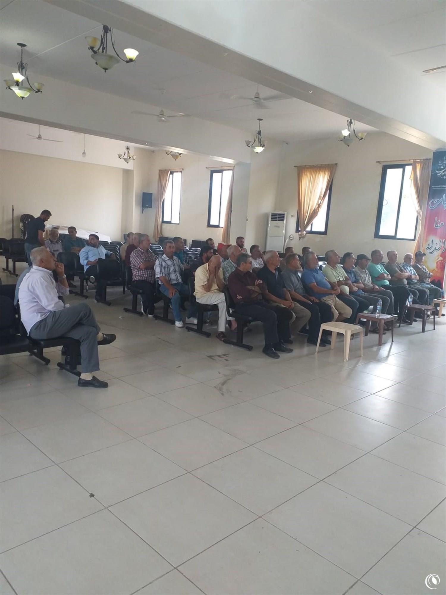 Agricultural Training Session, by the Regie, in Siddiqin