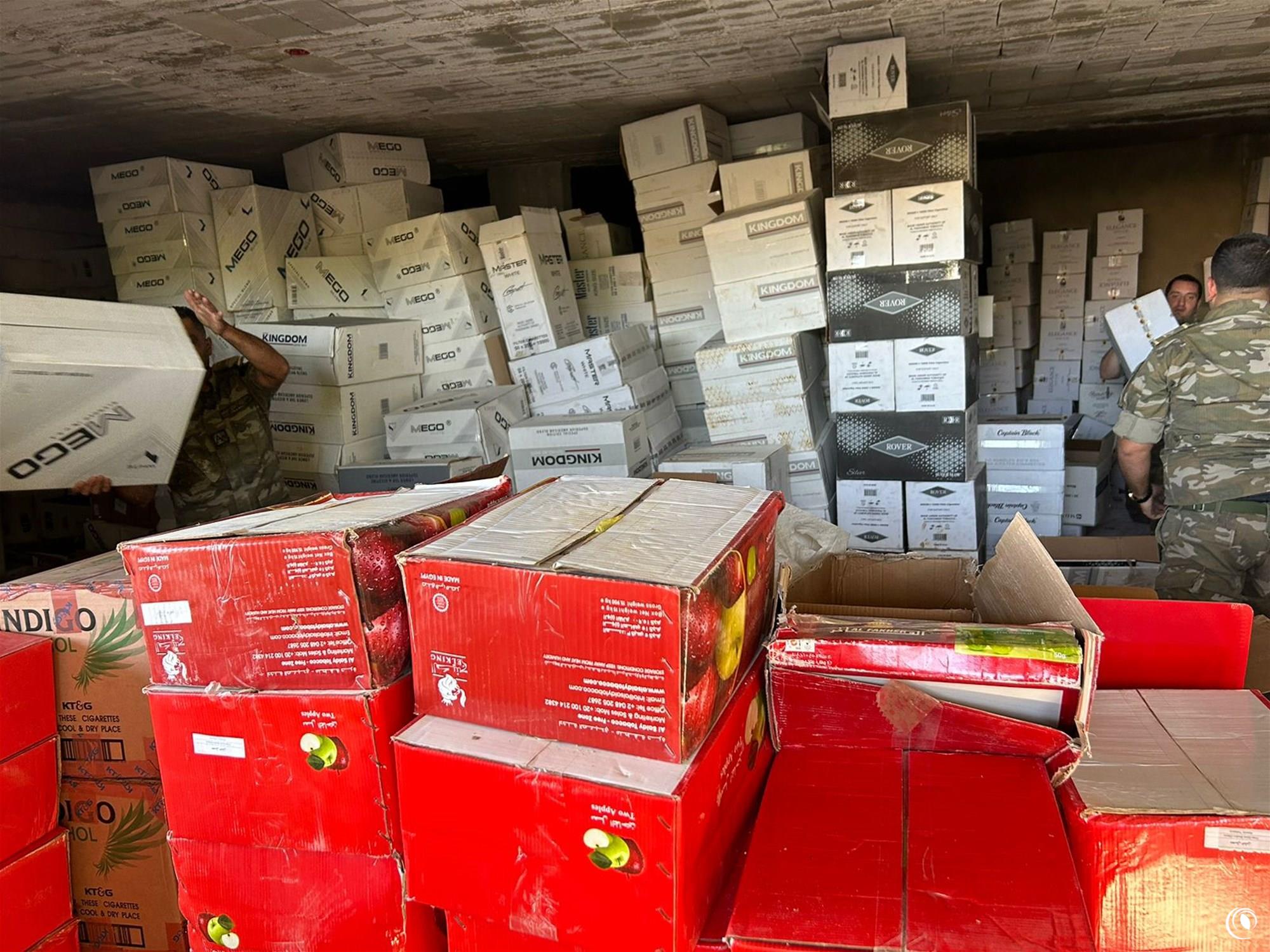 The Regie Seizes Smuggled and Counterfeit Tobacco Products