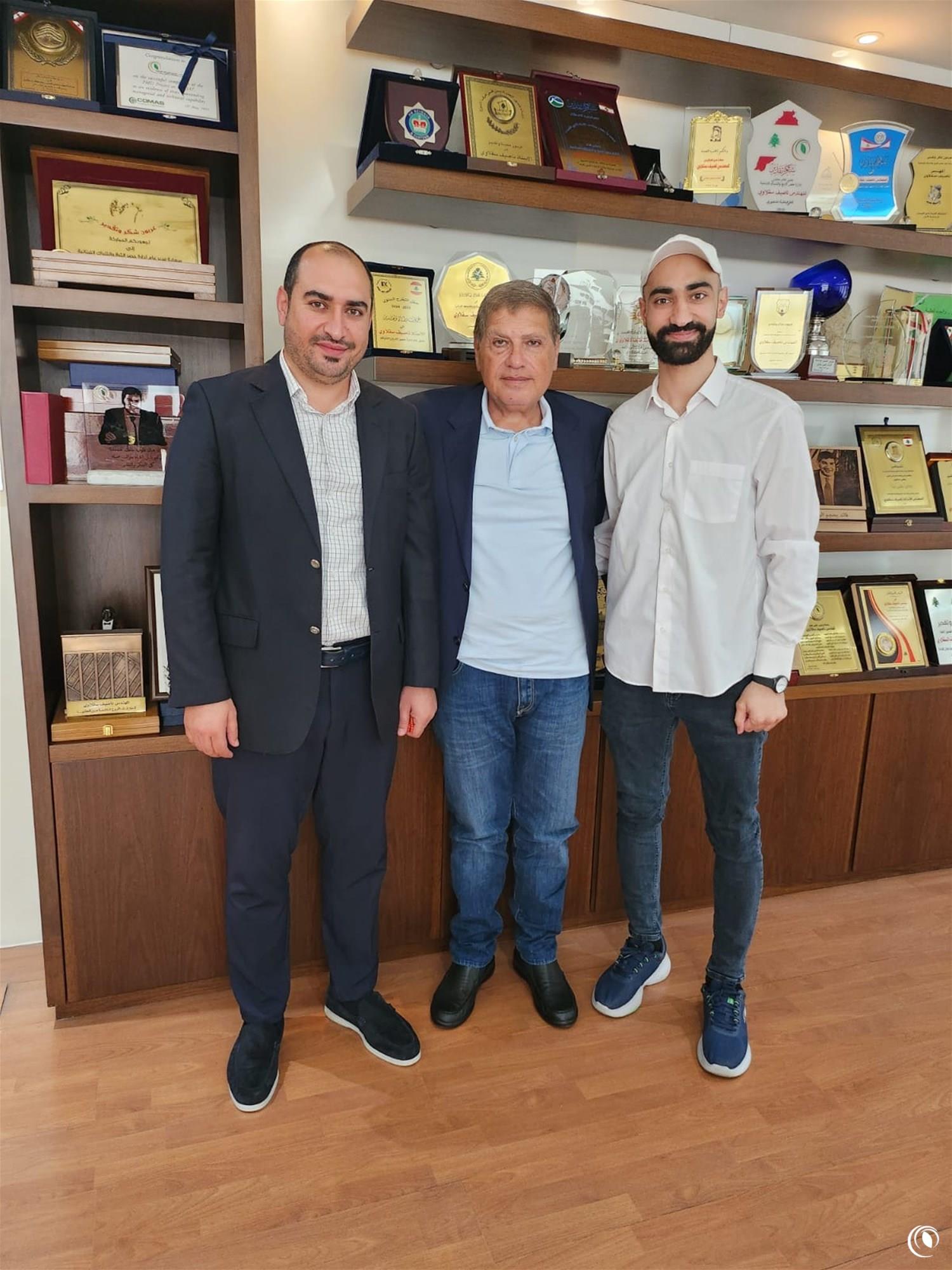 The Mayor of Arzoun Visits the Regie