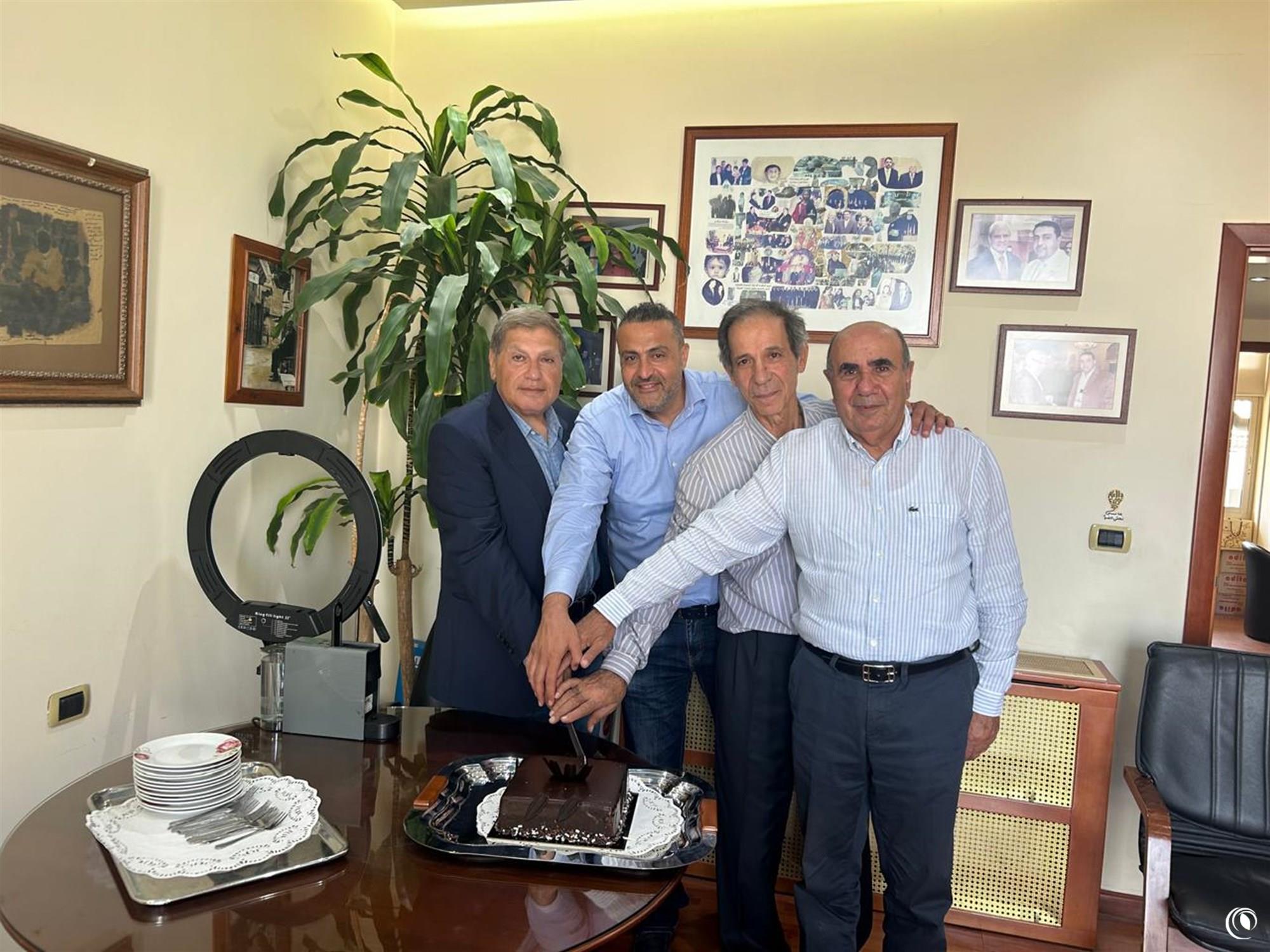 Management Committee Member, Mazen Abboud, Honored for Outstanding Thesis 