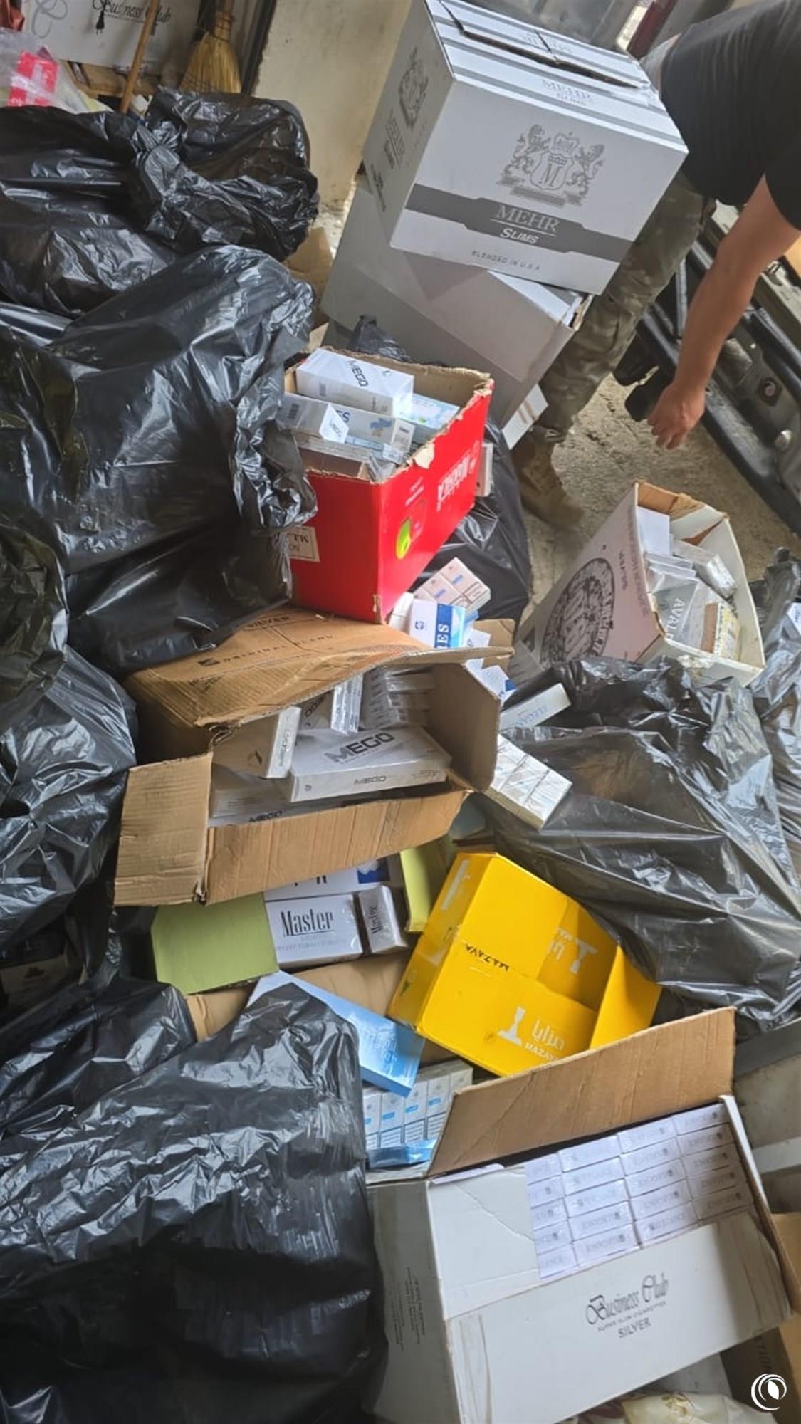 The Regie Seizes Smuggled Tobacco Products in Burj el-Barajneh 