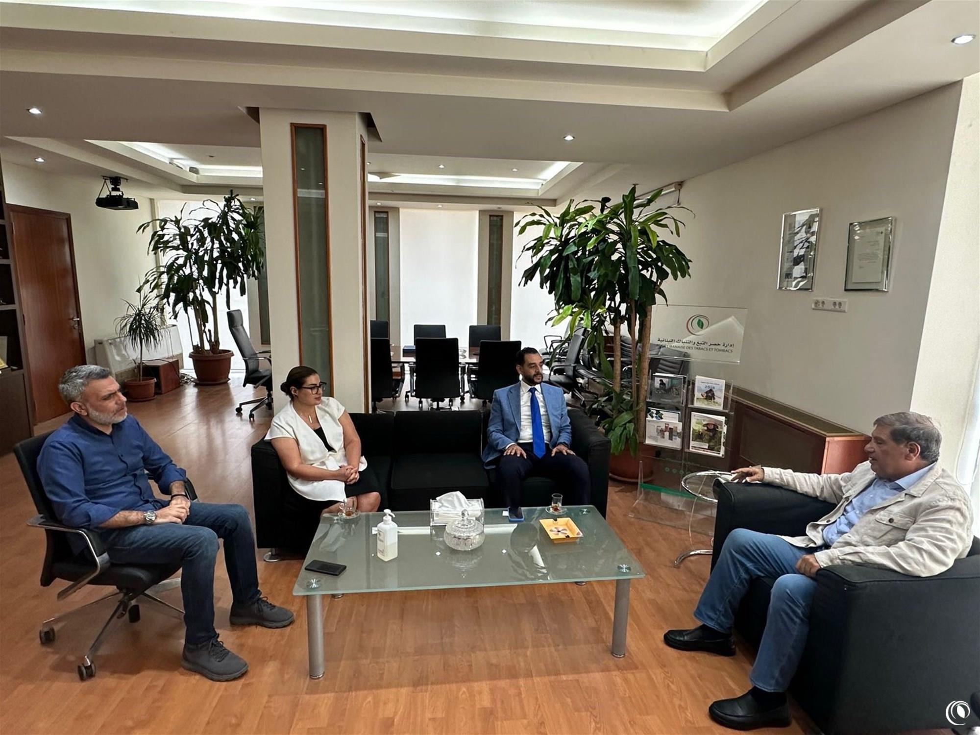 ​ Seklaoui Meets With Director General of the Ministry of Economy and Trade