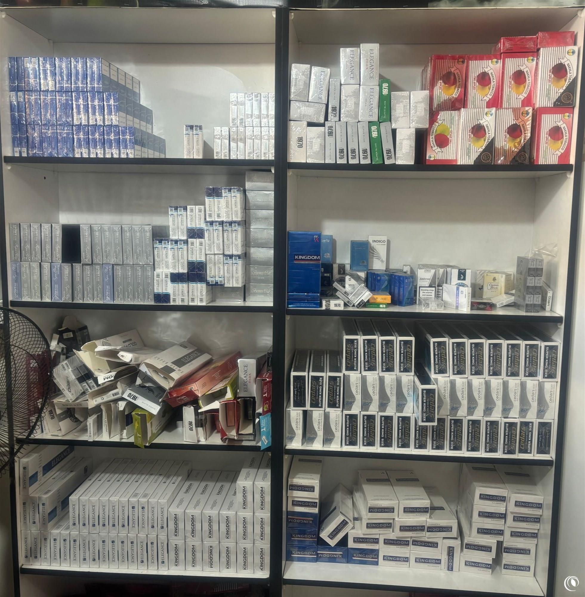 The Regie Seizes Smuggled and Counterfeit Tobacco Products 