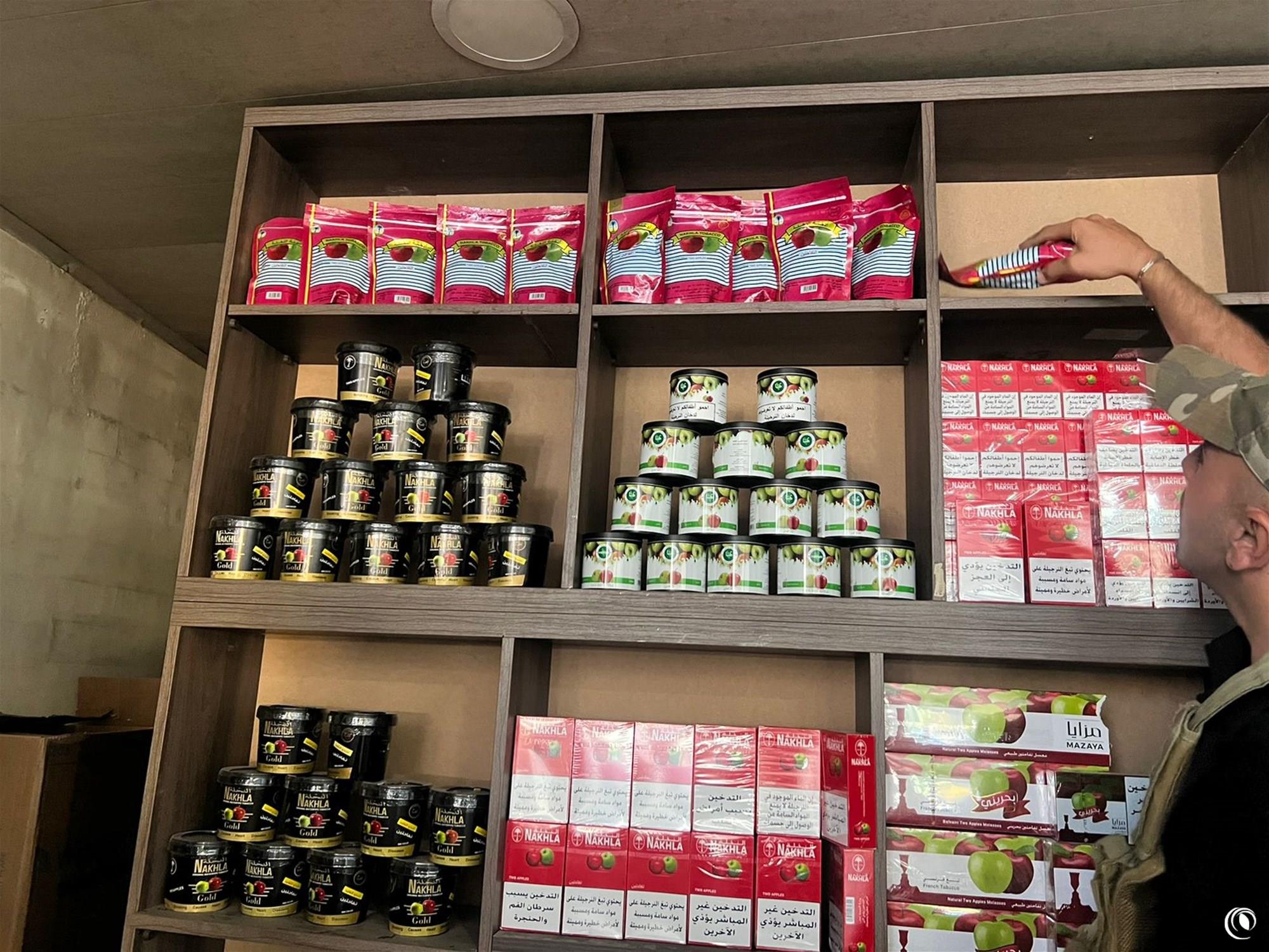 The Regie Seizes Smuggled and Counterfeit Tobacco Products in Baalbek-Hermel ​ 
