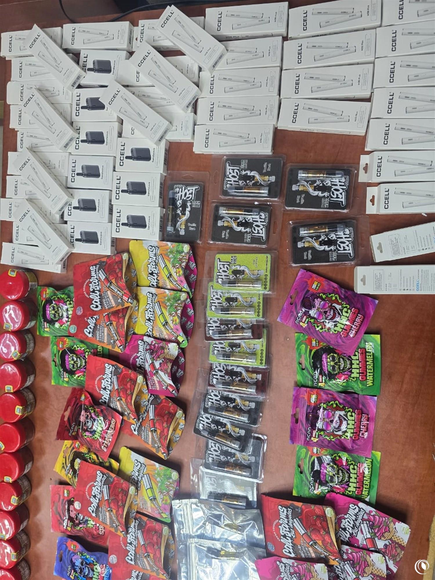 Regie Seizes Smuggled E-cigarettes Containing Narcotic Substances