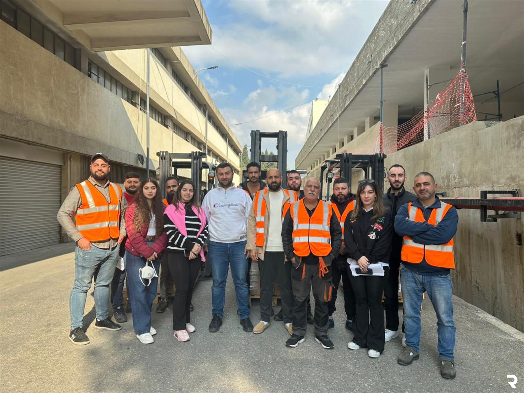 Regie Concludes Specialized Forklift Safety Training