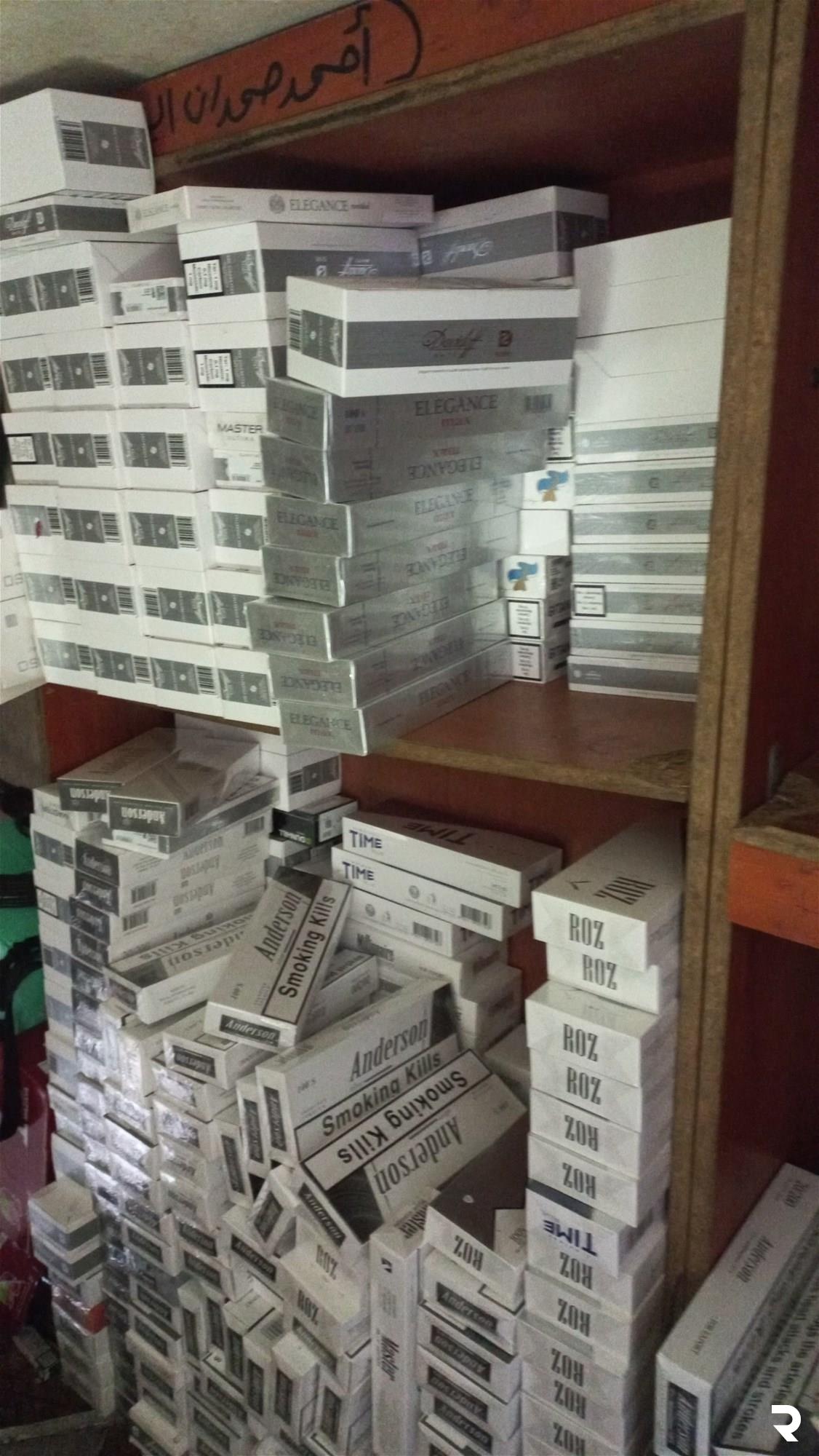 Regie seizes smuggled and counterfeit products in Tariq El-Jdideh, Damour and Choueifat 