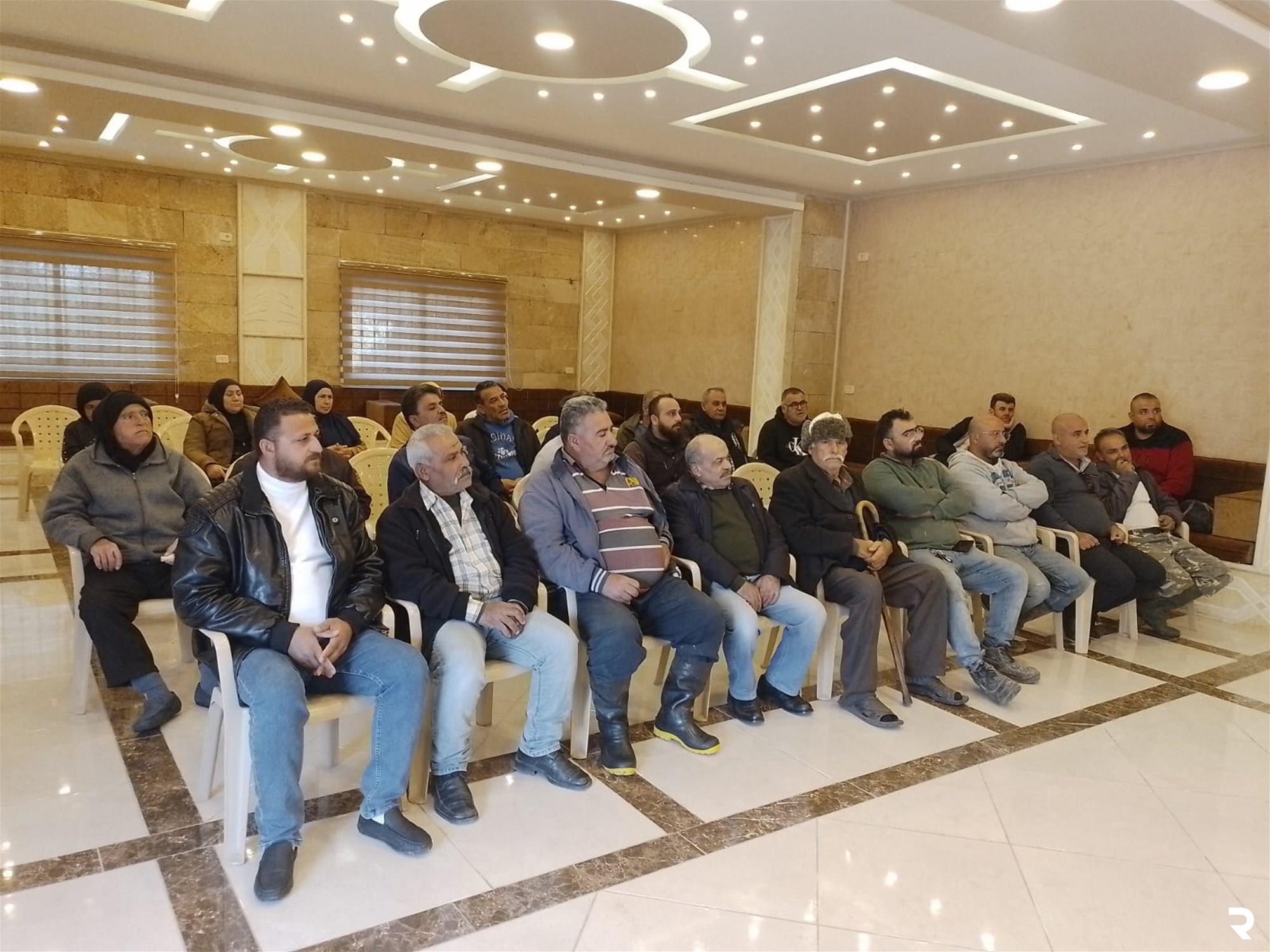 "الريجي" أطلقت ندوات الإرشاد الزراعي لقضاءي عكار والمنية-الضنية: ترشيد استخدام الأدوية والأسمدة والمياه ونصائح للتكيّف مع التغيّر المناخي