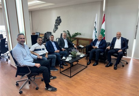 سقلاوي استقبل وفداً من بلدية عين إبل