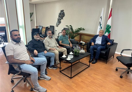 سقلاوي استقبل وفدين من بلديتَي خربة سلم ودير قانون النهر