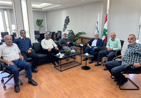 سقلاوي استقبل وفدين من بلديتَي بليدا وبرج رحال