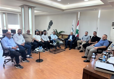 سقلاوي استقبل وفدين من بلديتَي مركبا وشقرا ودوبيه